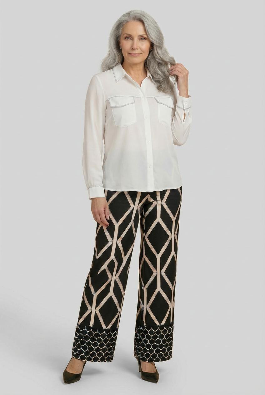 White Fantasy Shirt, 3701_102, large image number 3