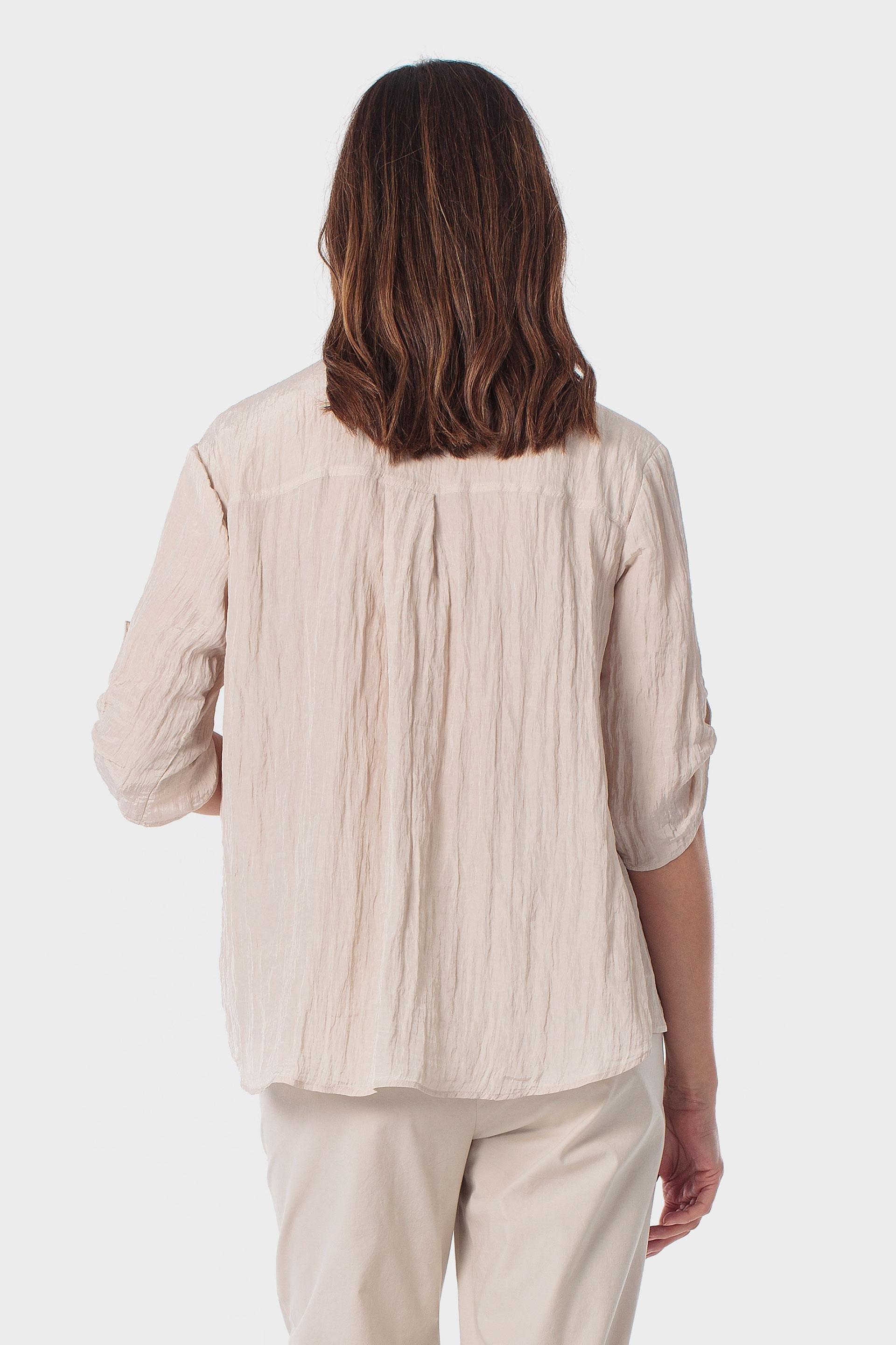 قميص بيج بنقشة فانتازي, Beige Bone, large image number 2