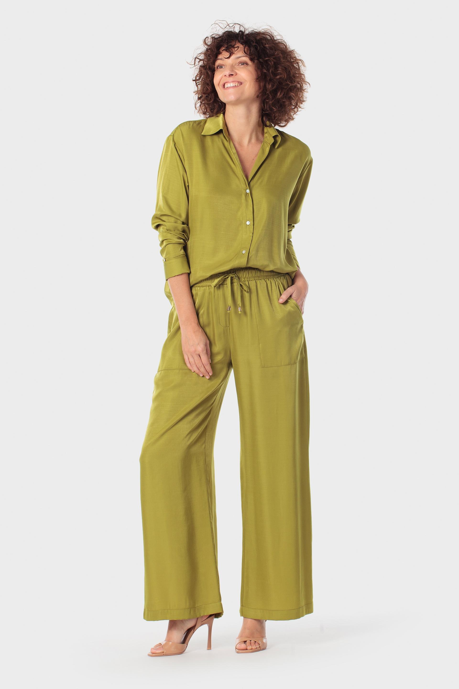 Green Buttoned Shirt, Green Pistachio, large image number 1