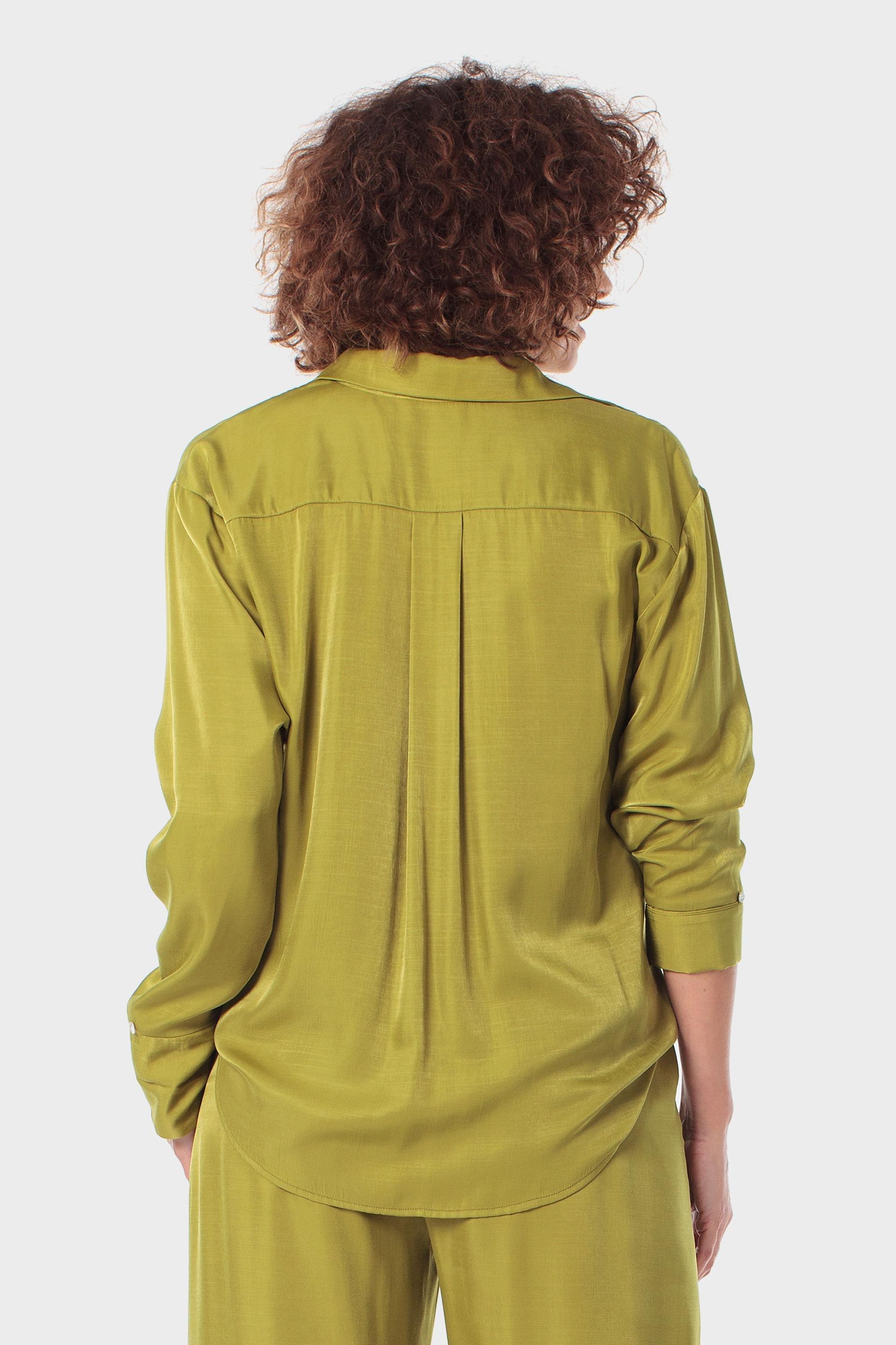 Green Buttoned Shirt, Green Pistachio, large image number 2
