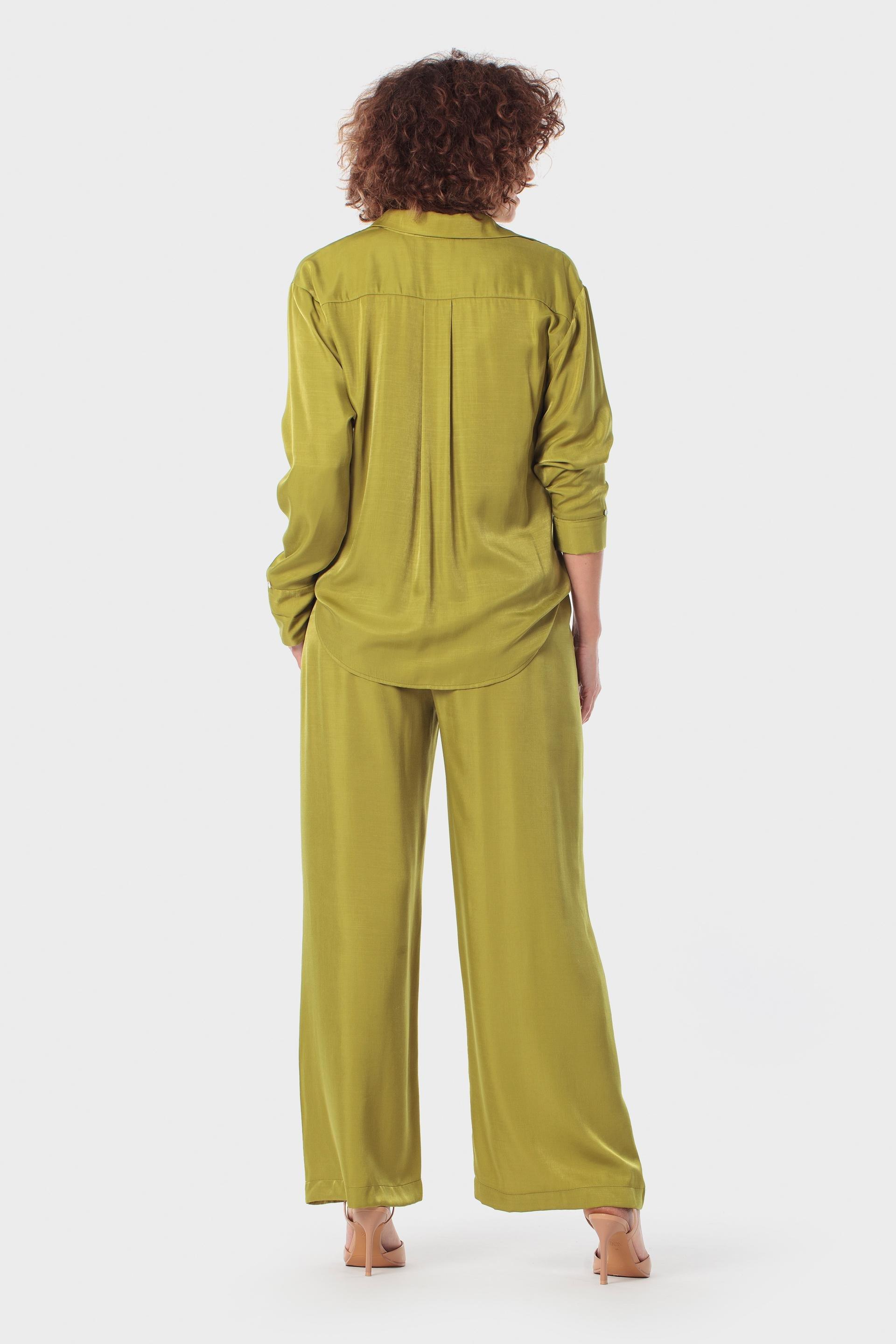 Green Buttoned Shirt, Green Pistachio, large image number 3