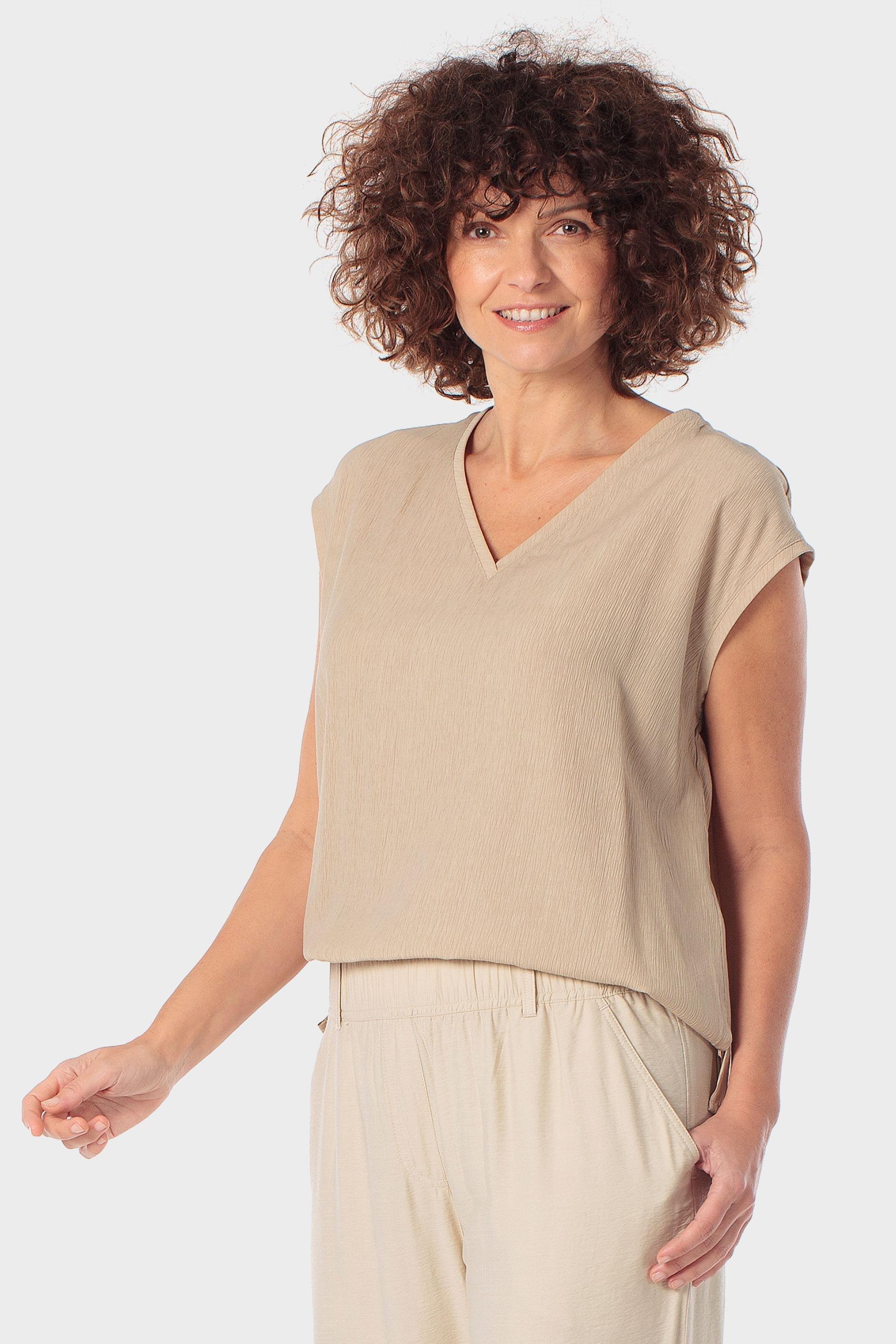 بلوزة بيج راقية, Beige, large image number 0