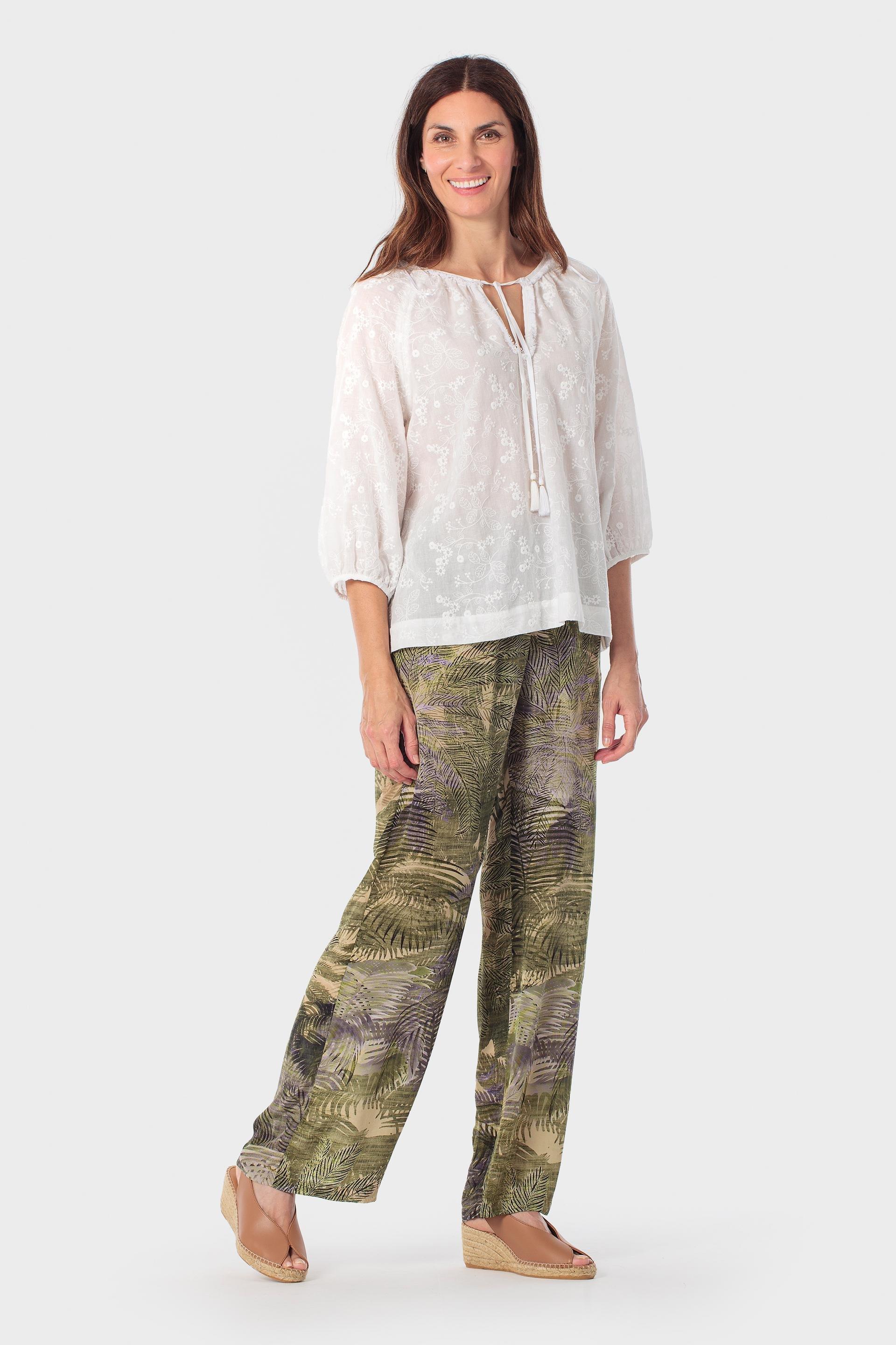 White Embroidered Blouse, 3701_232, medium