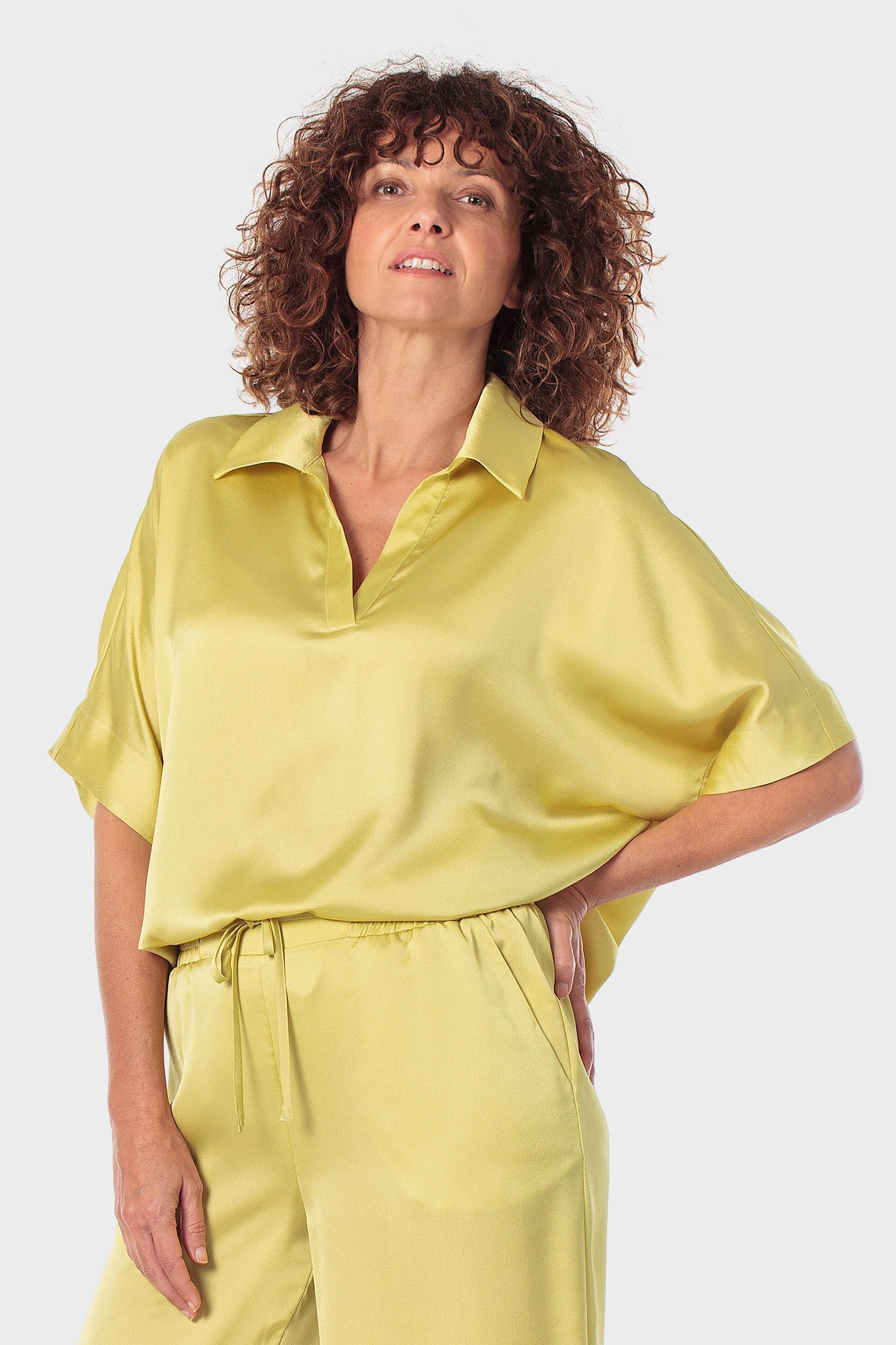 بلوزة فاخرة صفراء, 3701_398, medium