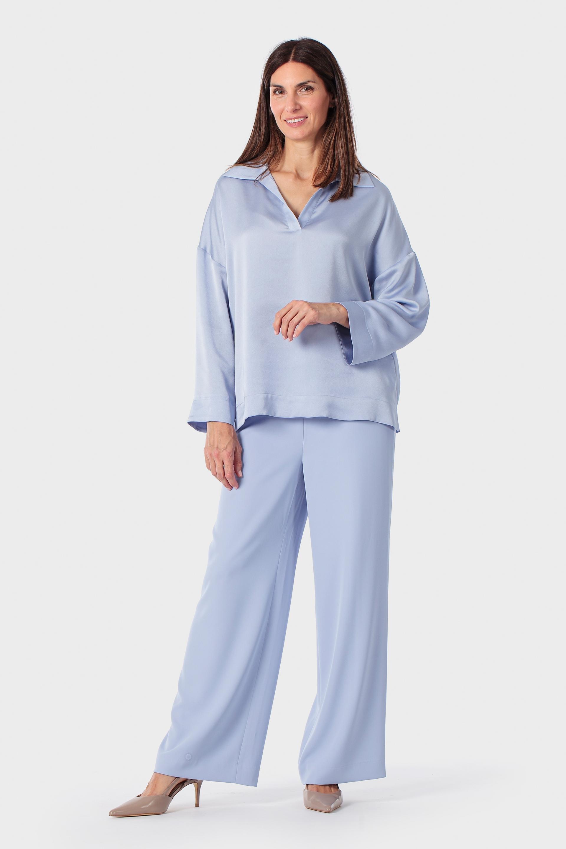 Blue Fancy Blouse, 3701_399, large image number 0