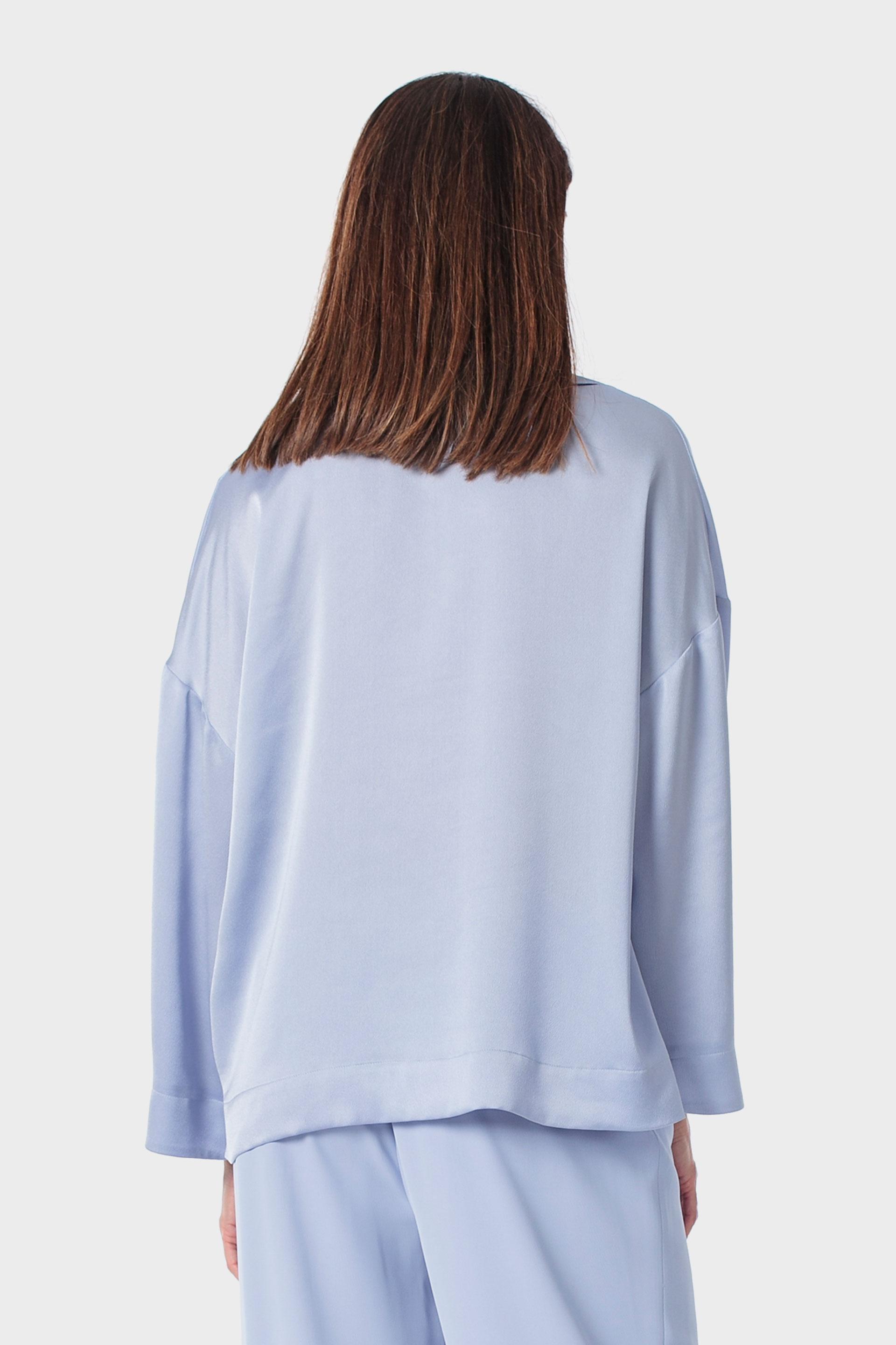 Blue Fancy Blouse, 3701_399, large image number 3