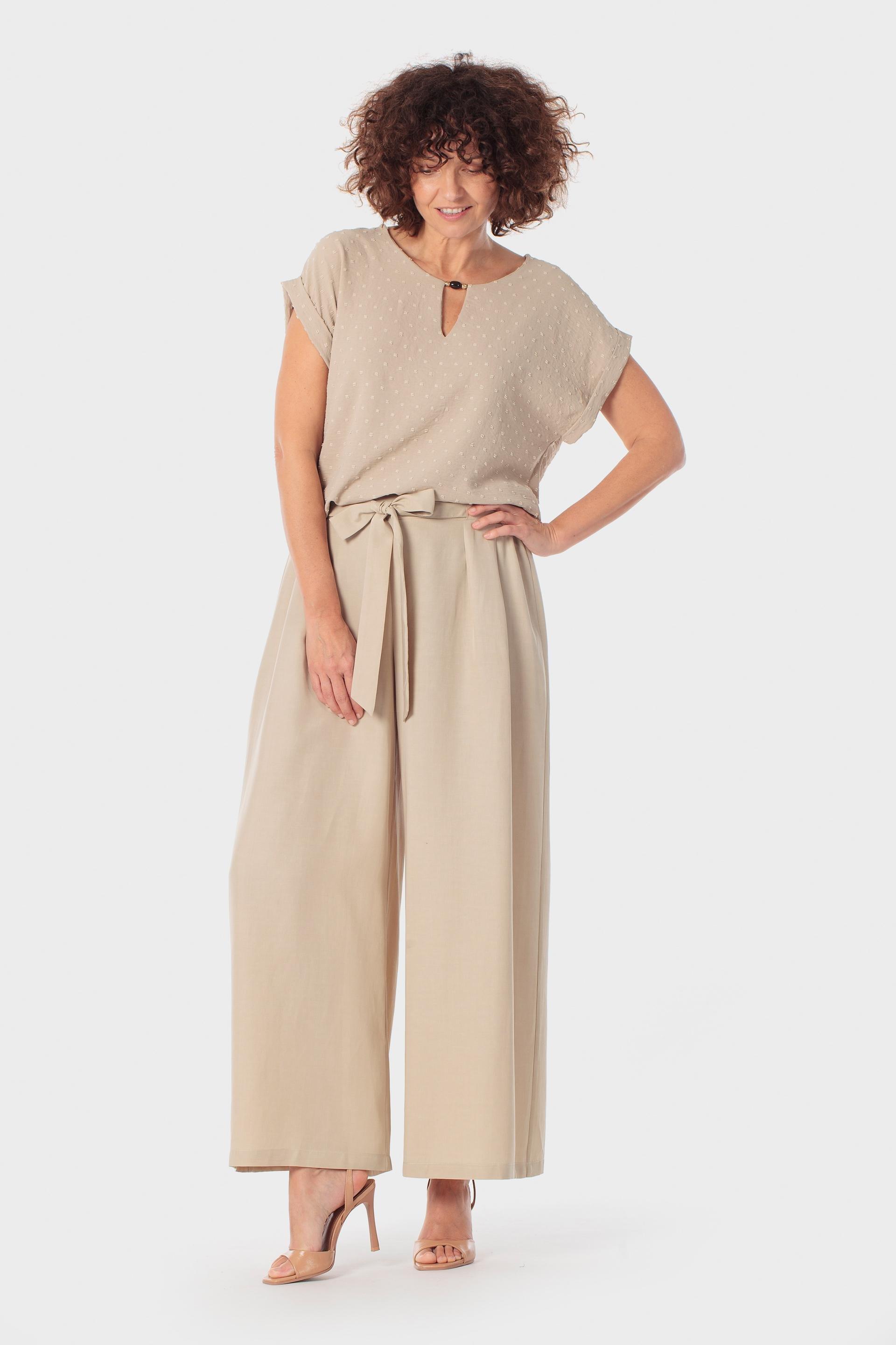 بلوزة بيج بلوميتي, Beige, large image number 1
