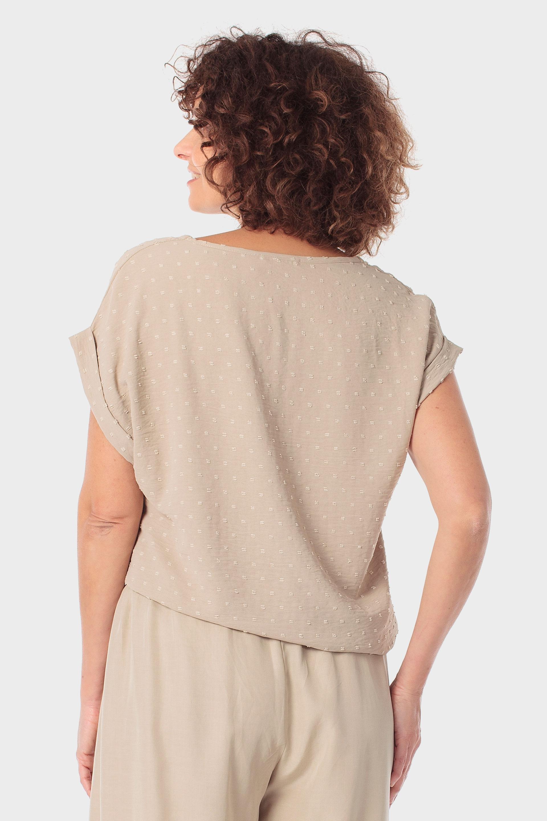 بلوزة بيج بلوميتي, Beige, large image number 2