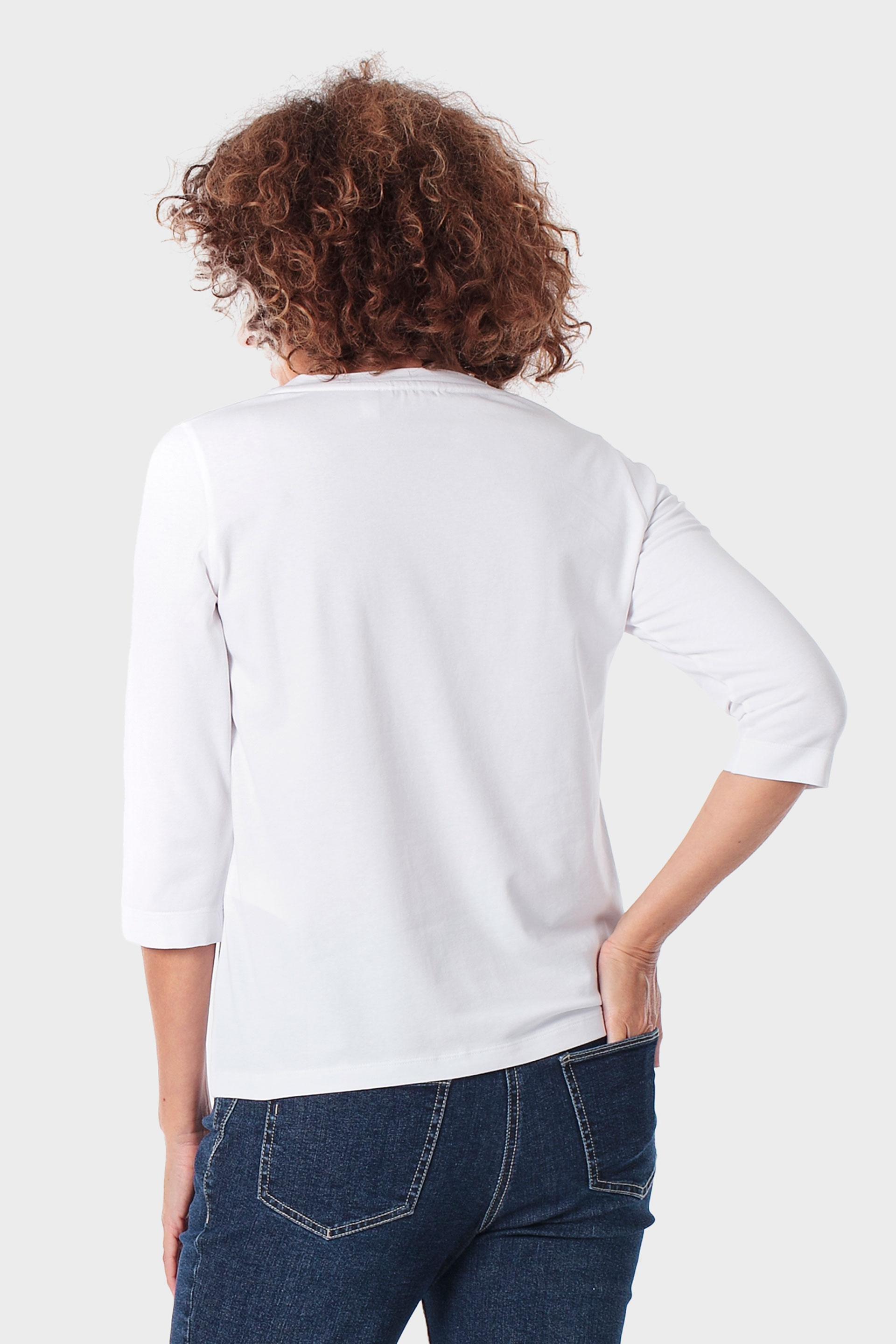 White Fantasy T-Shirt, 3701_102, large image number 2