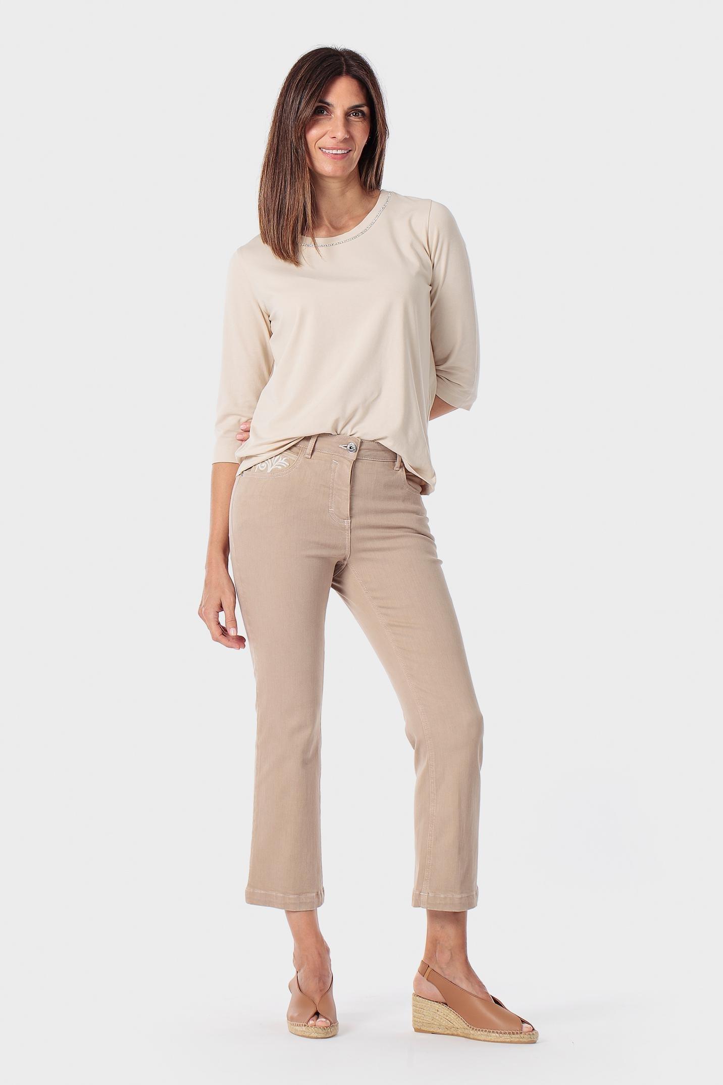 تيشيرت فانتازي بيج, Beige, large image number 1