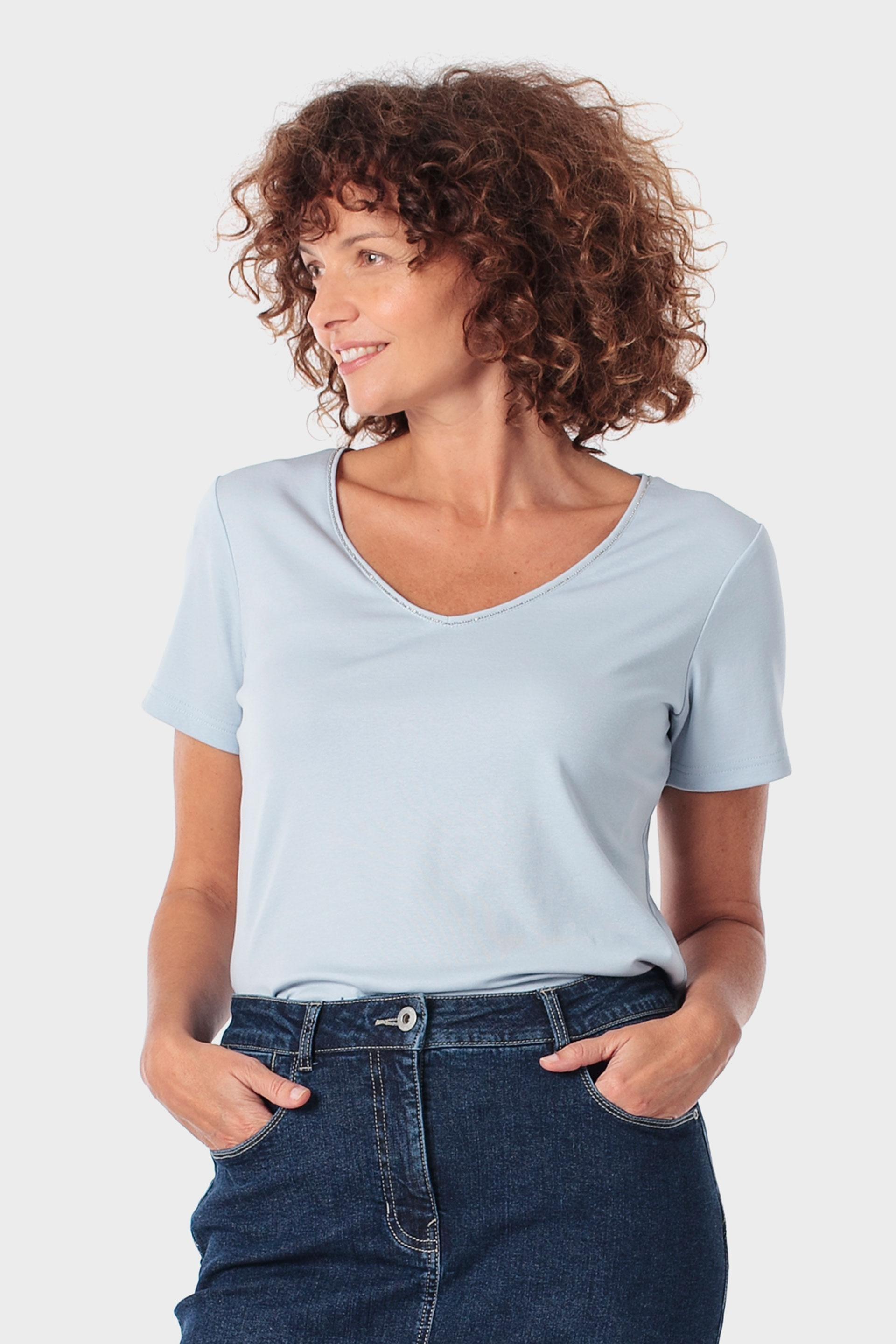 Blue Fantasy T-Shirt, Blue Sky, medium