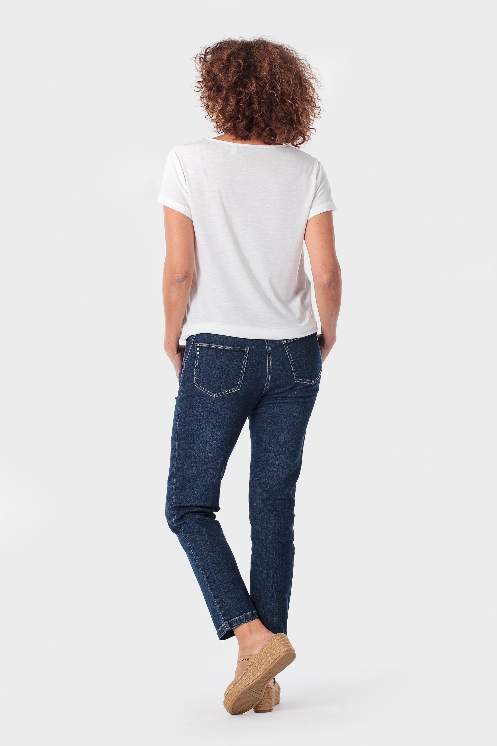 White Animal Print T-Shirt, Beige Talc, large image number 3