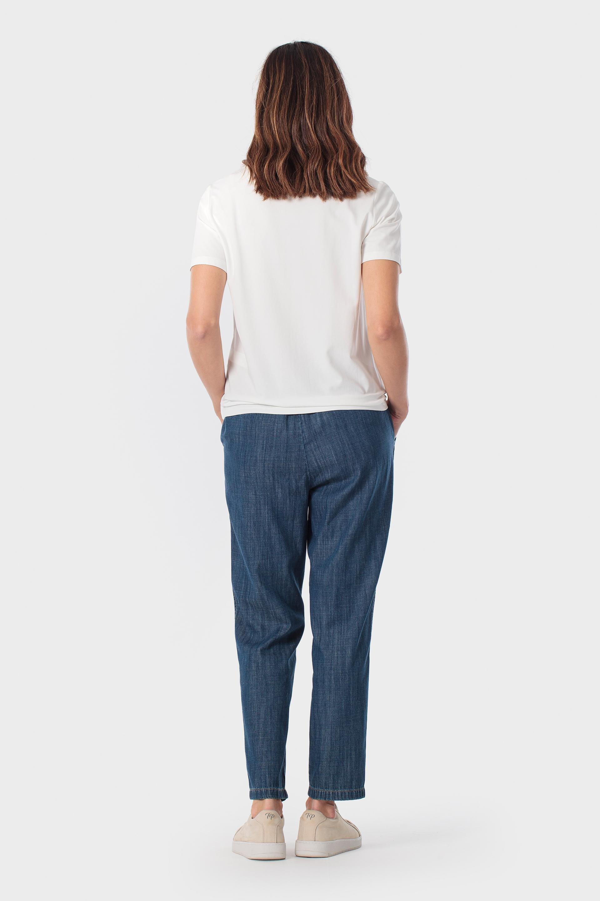 White Printed T-Shirt, Beige Talc, large image number 3