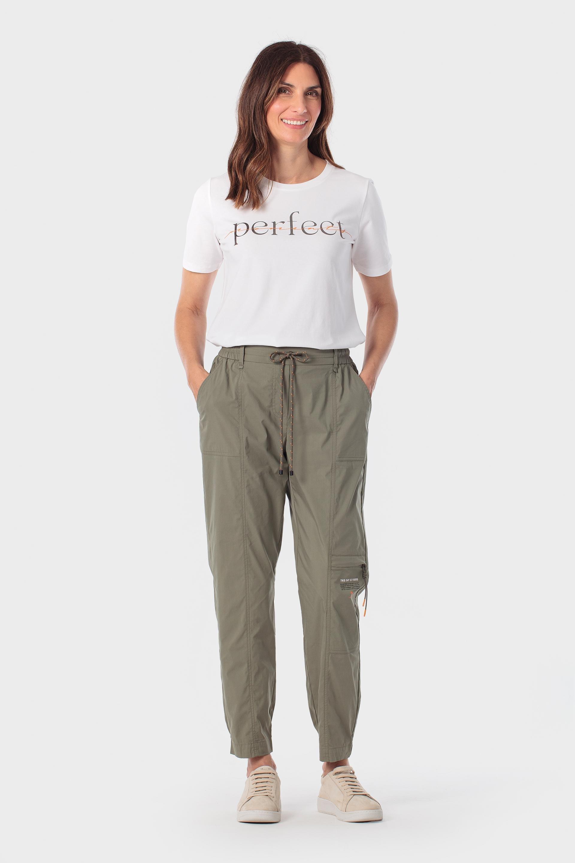 White Printed T-Shirt, White, large image number 1