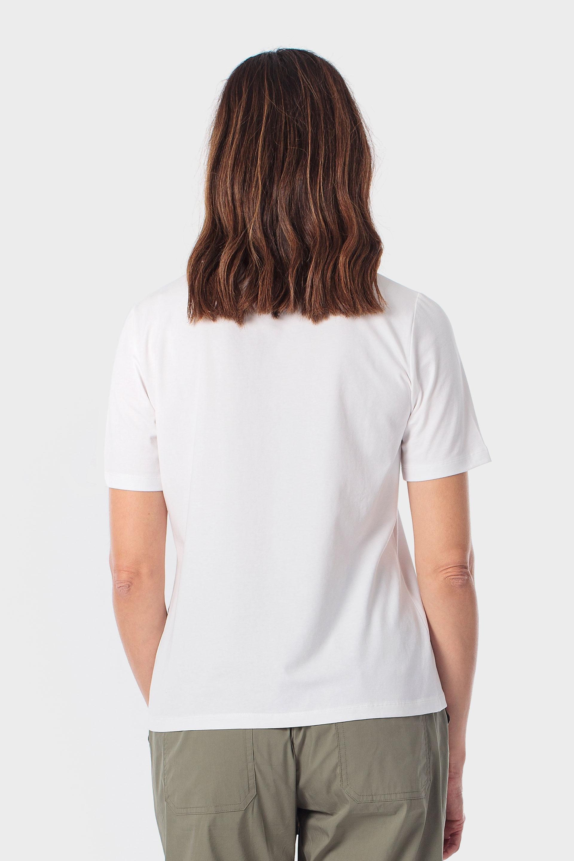 تيشيرت أبيض بنقشة مطبوعة, White, large image number 2