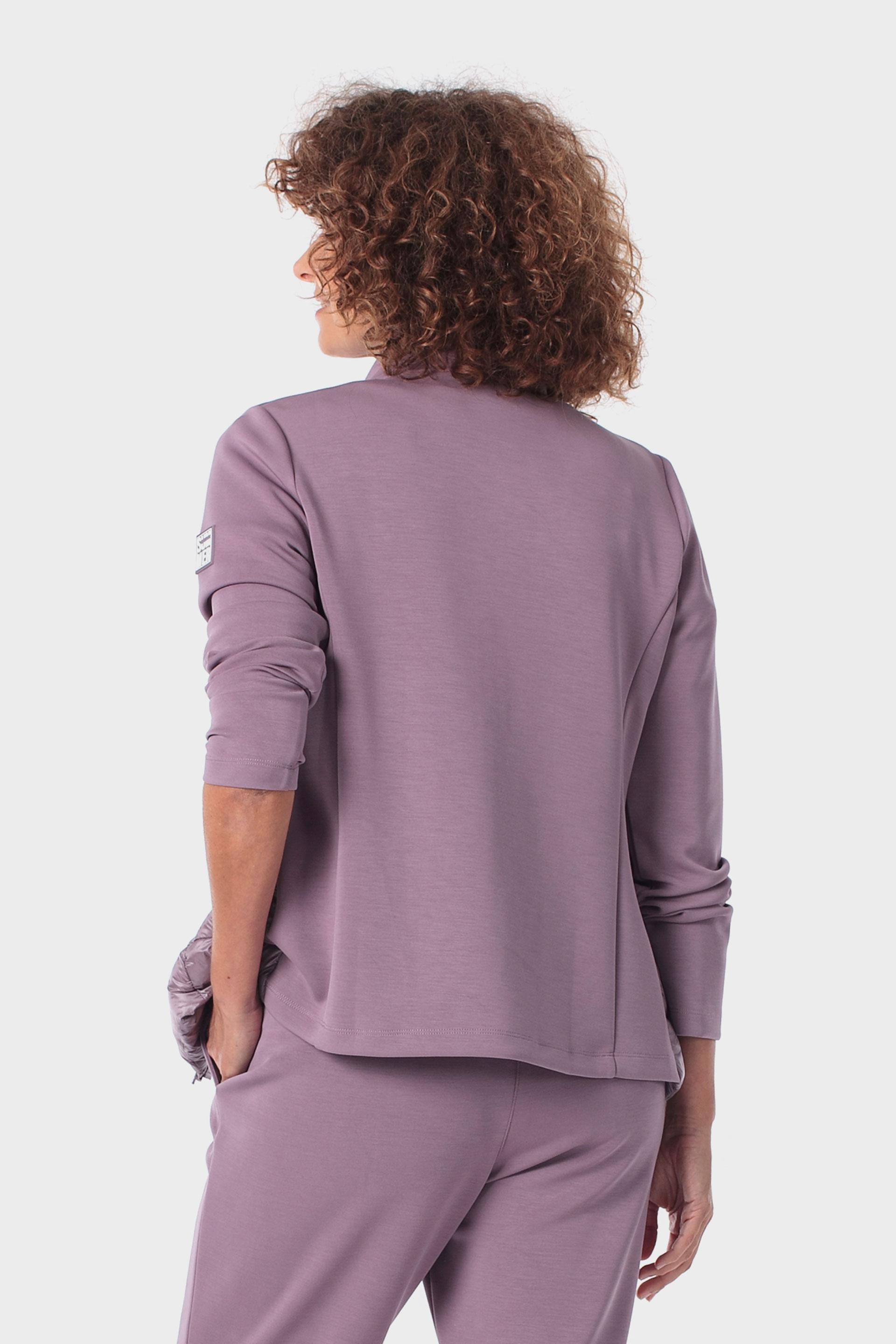 Purple Padded Jacket, Lillac Greyish, medium