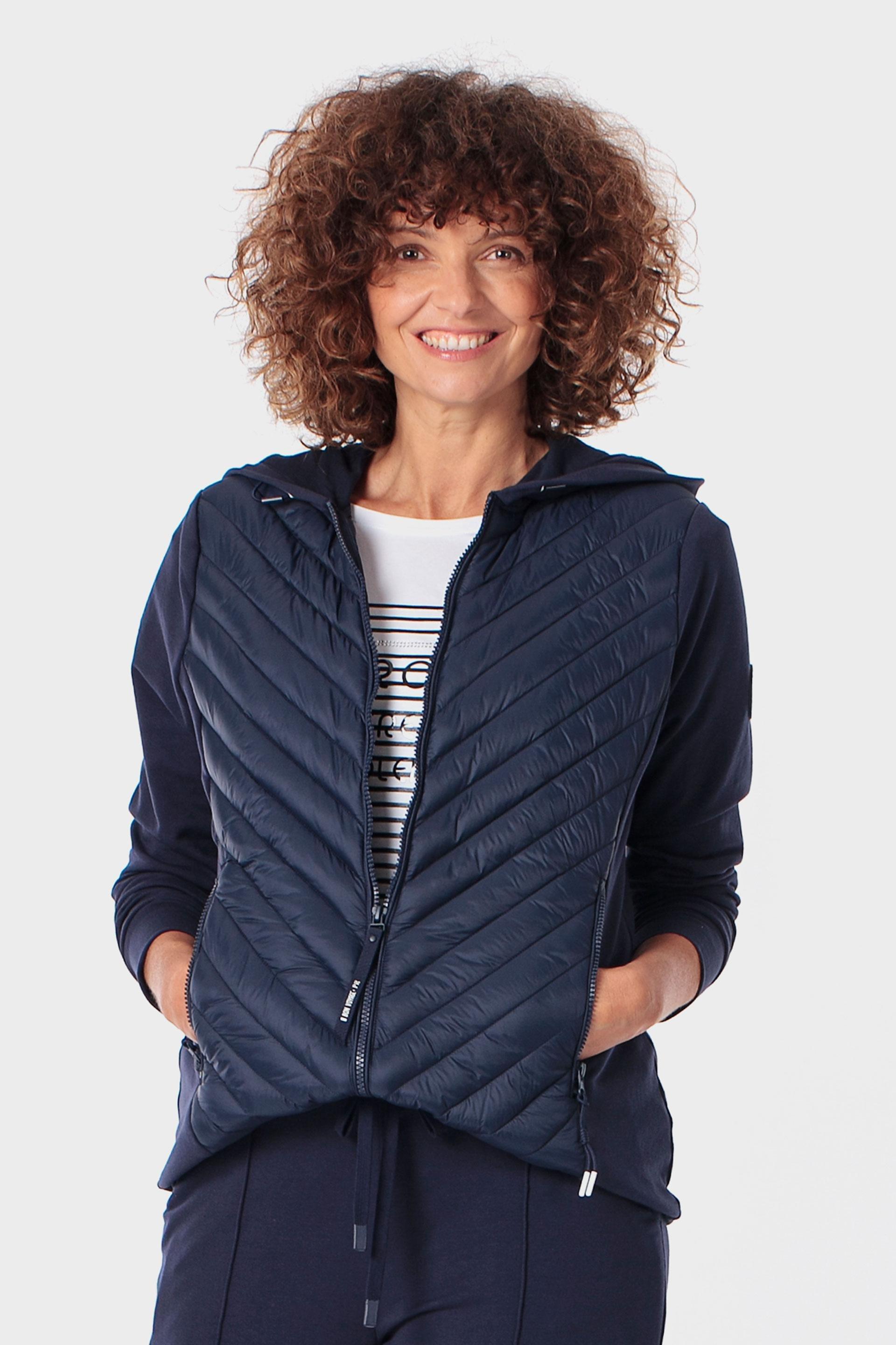 Navy Padded Jacket, Blue Navy, medium