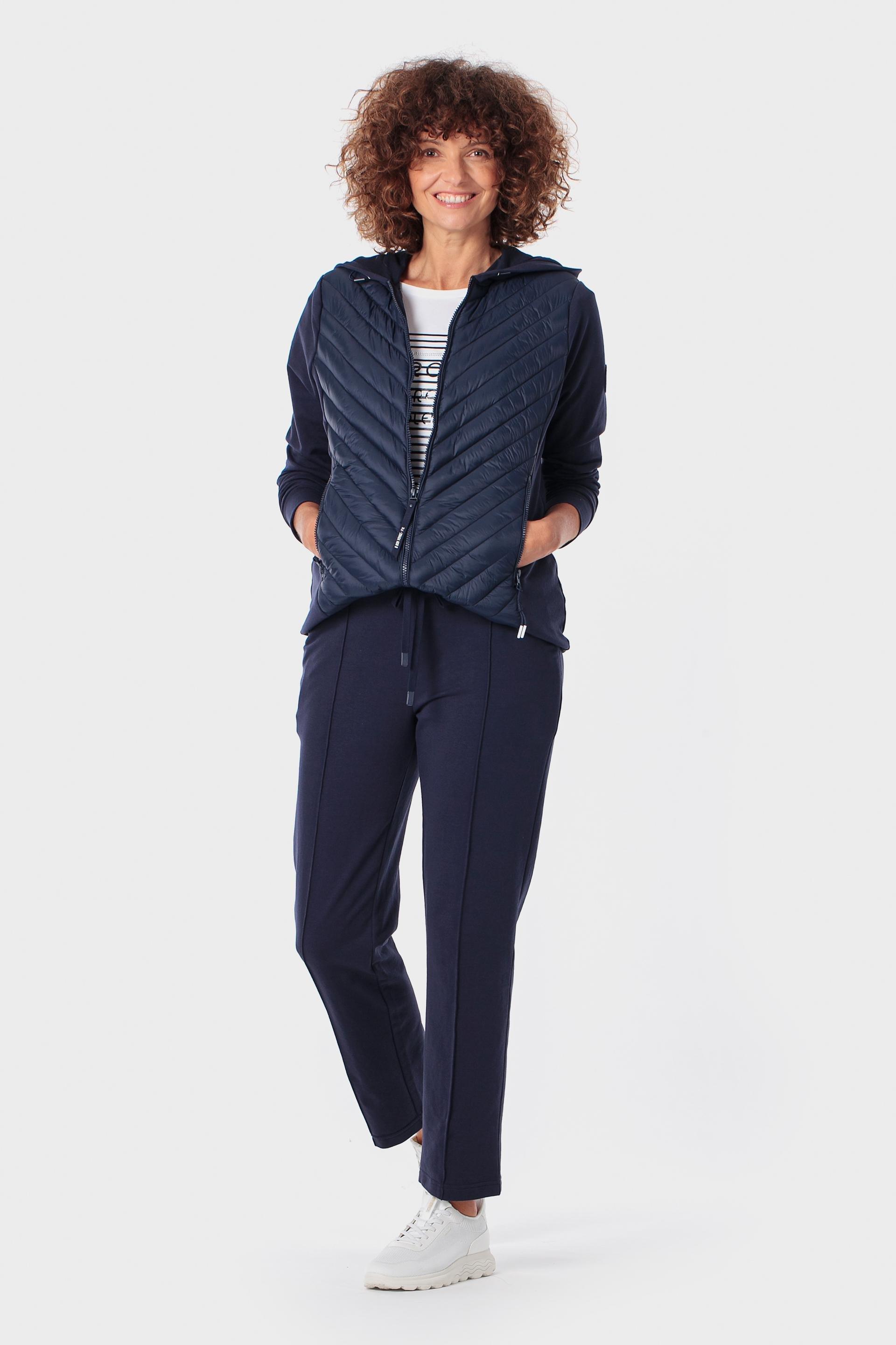 Navy Padded Jacket, 3701_104, large image number 1