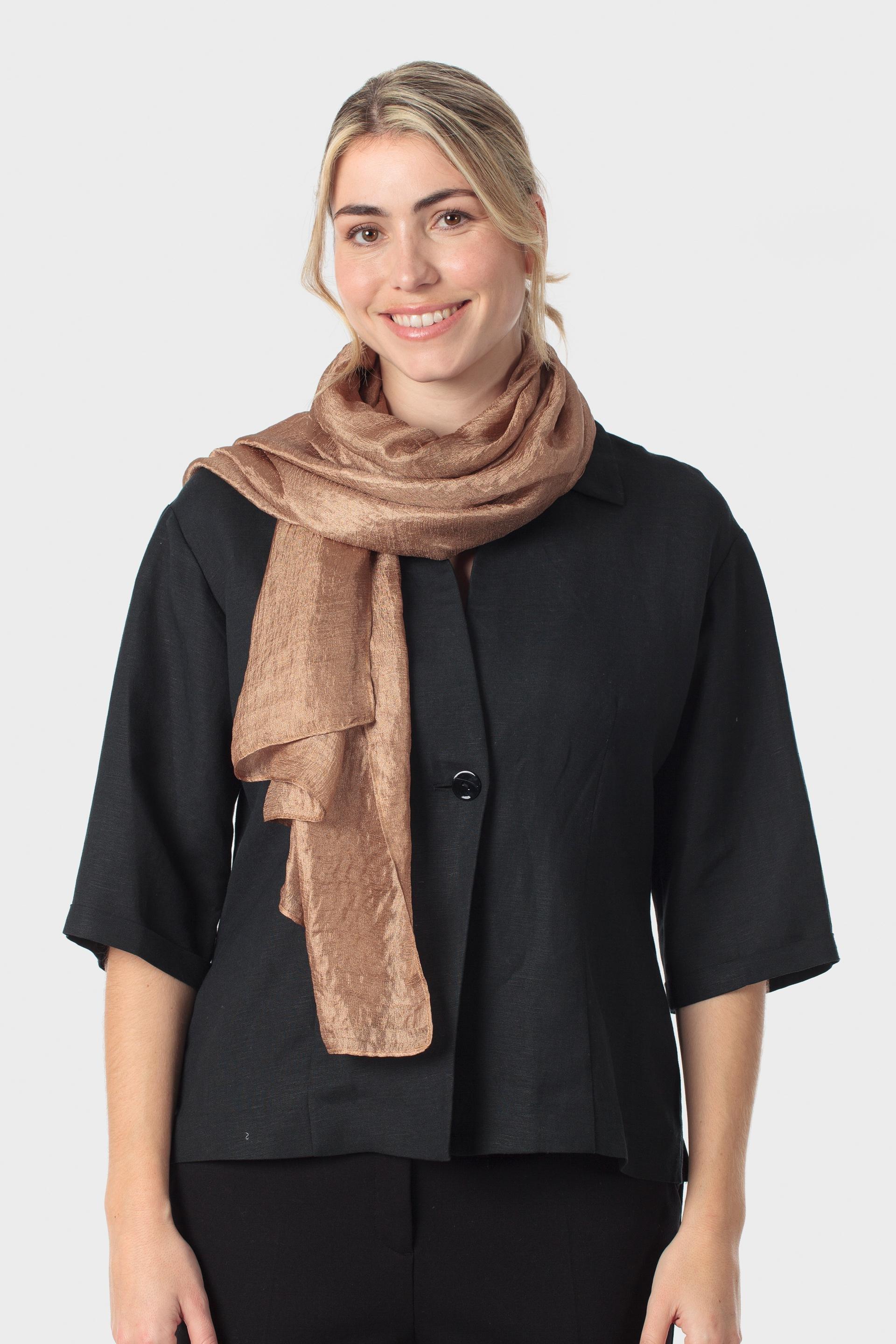 Brown Scarf, Brown Nut, large image number 0