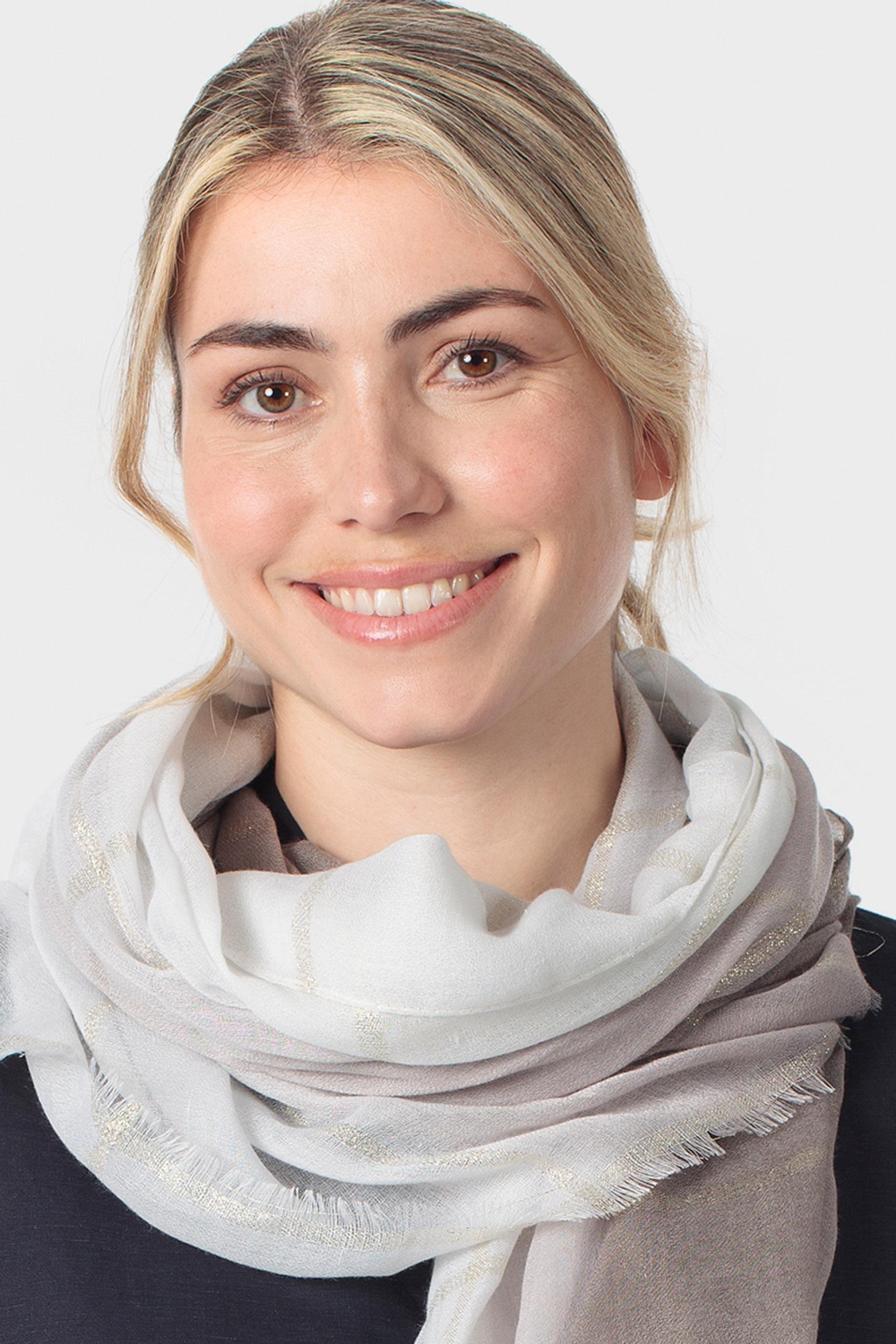 Grey Scarf, Brown Mink, large image number 1
