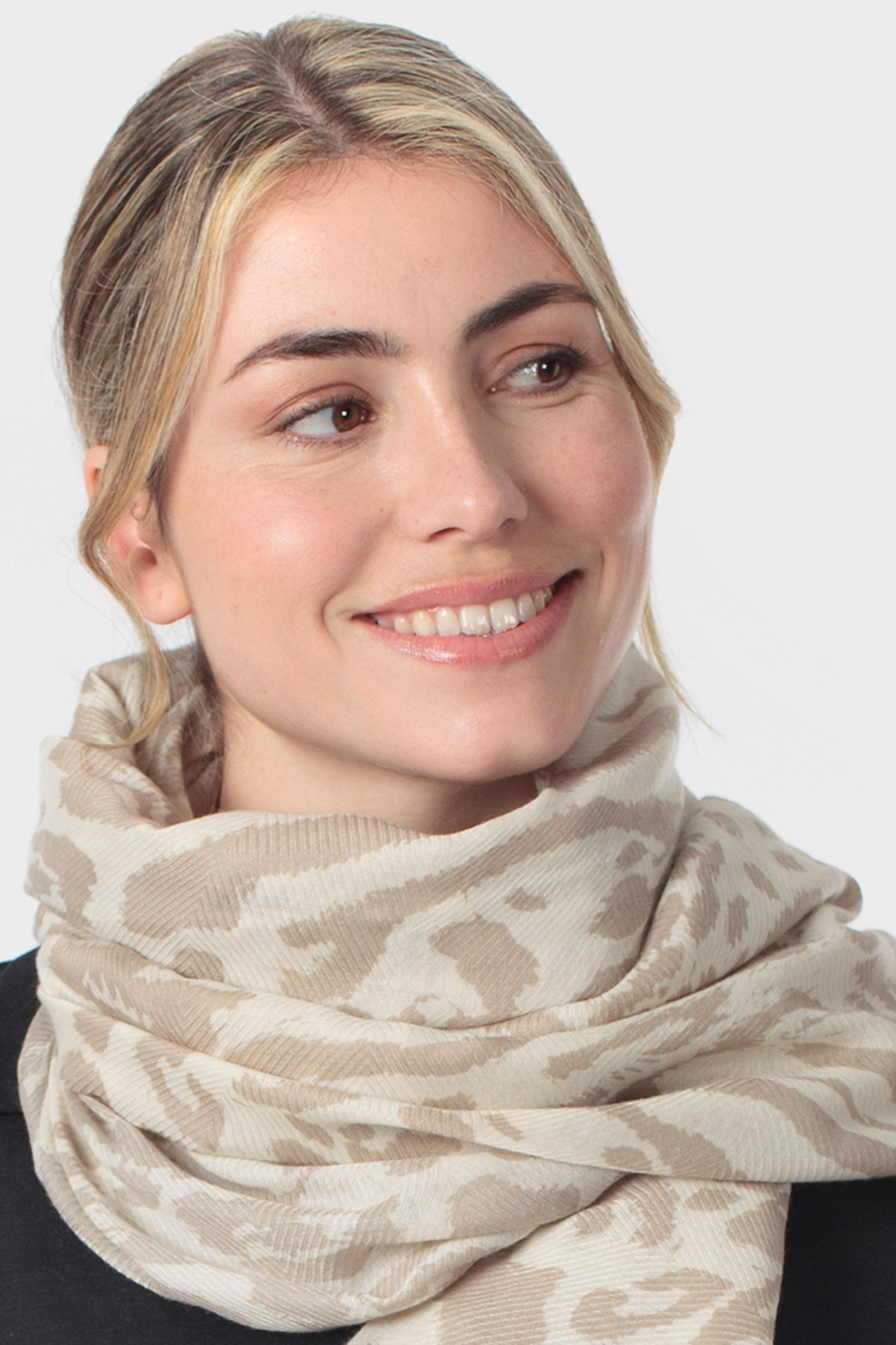 Beige Scarf, Beige Stone, large image number 1