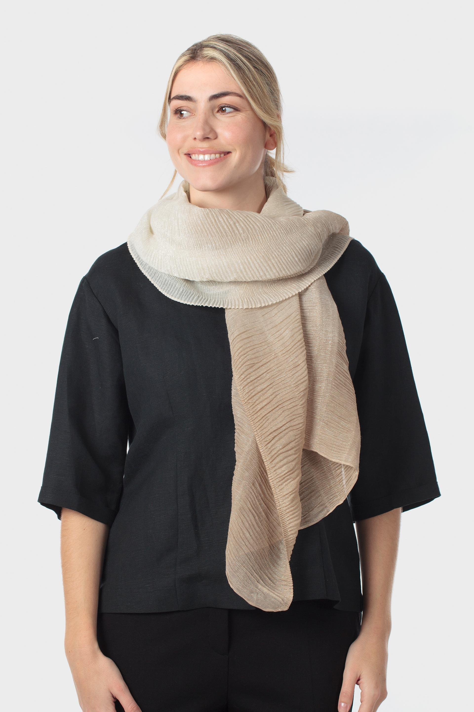 فولار مطوي بيج, Beige Camel, large image number 0