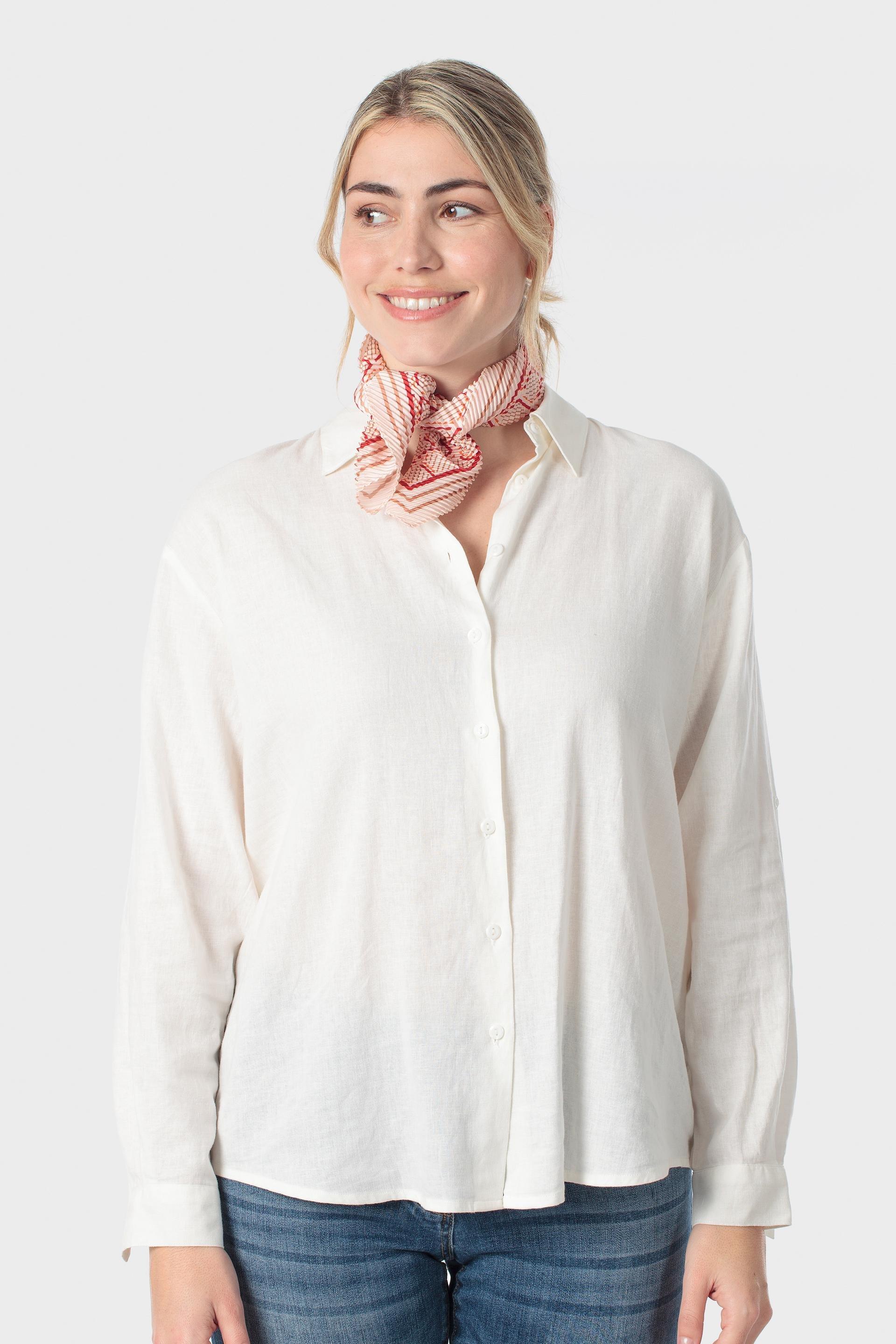 Red Kerchief, Beige, medium
