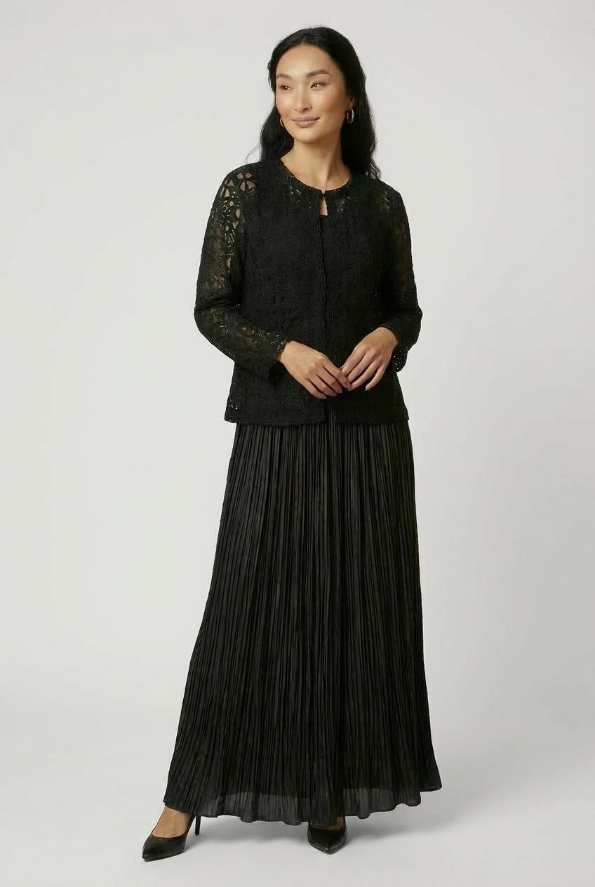 Black Fantasy Jacket, Black, large
