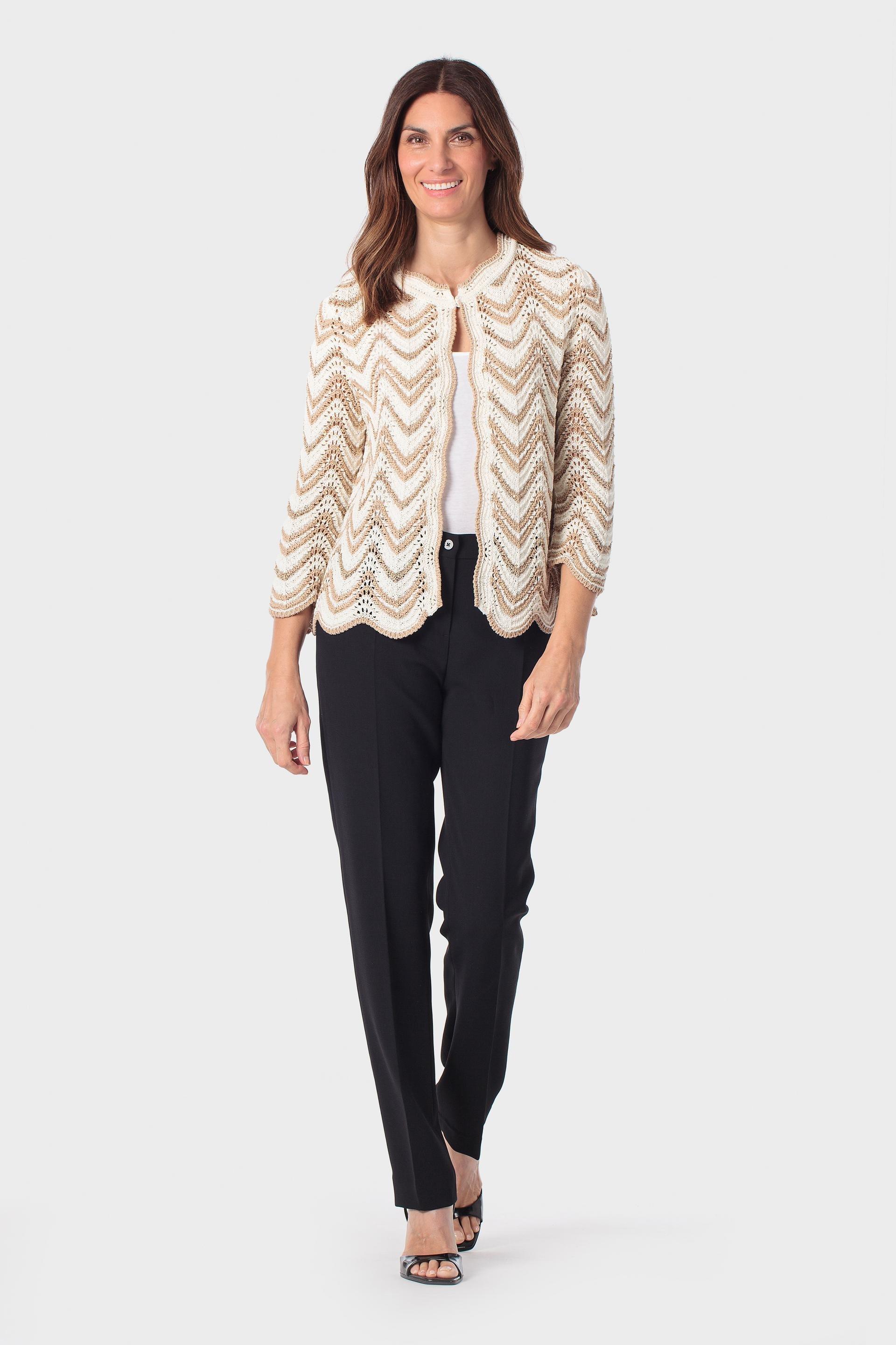 سترة بيج مزينة بالترتر, Beige Camel, large image number 1