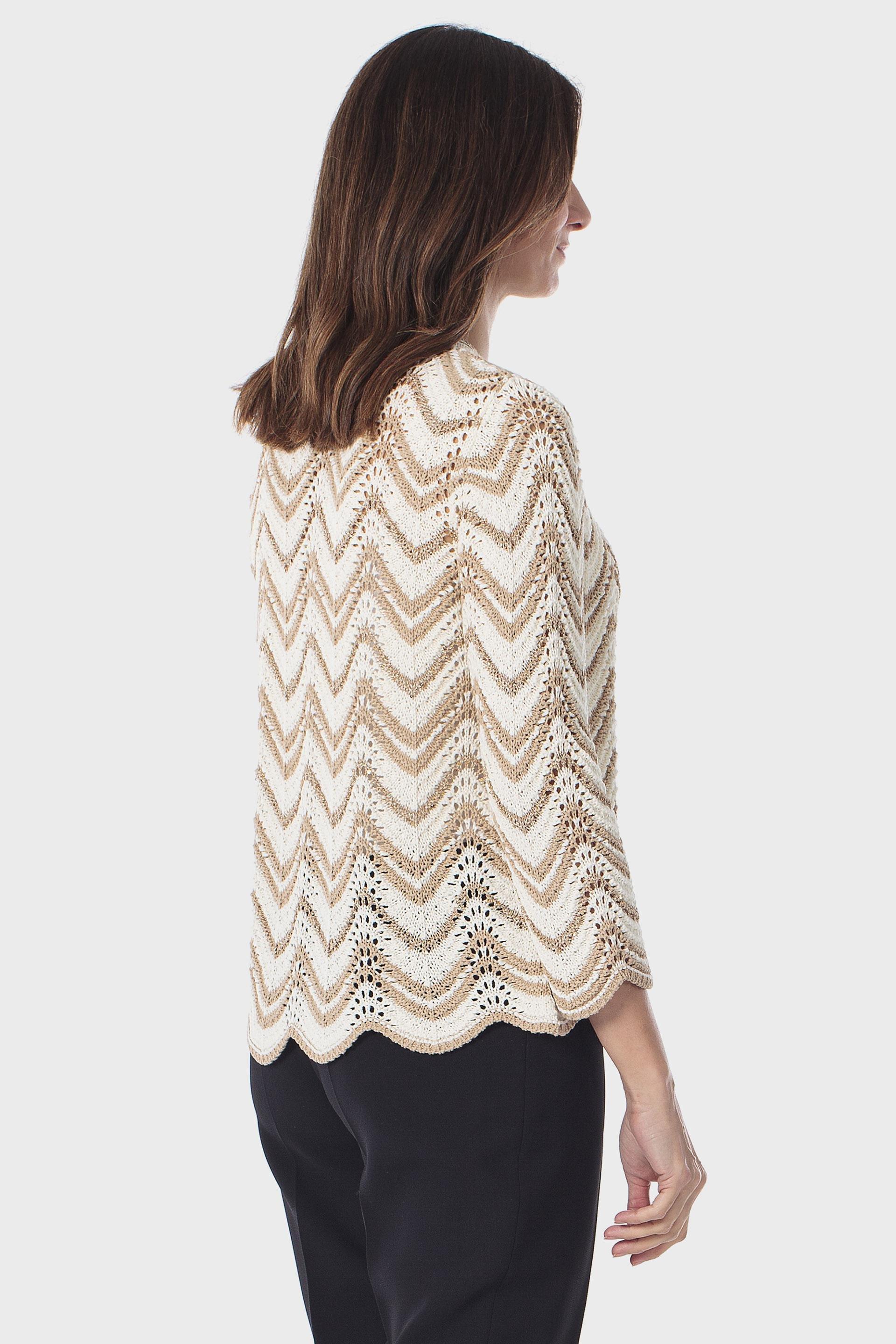 سترة بيج مزينة بالترتر, Beige Camel, large image number 2