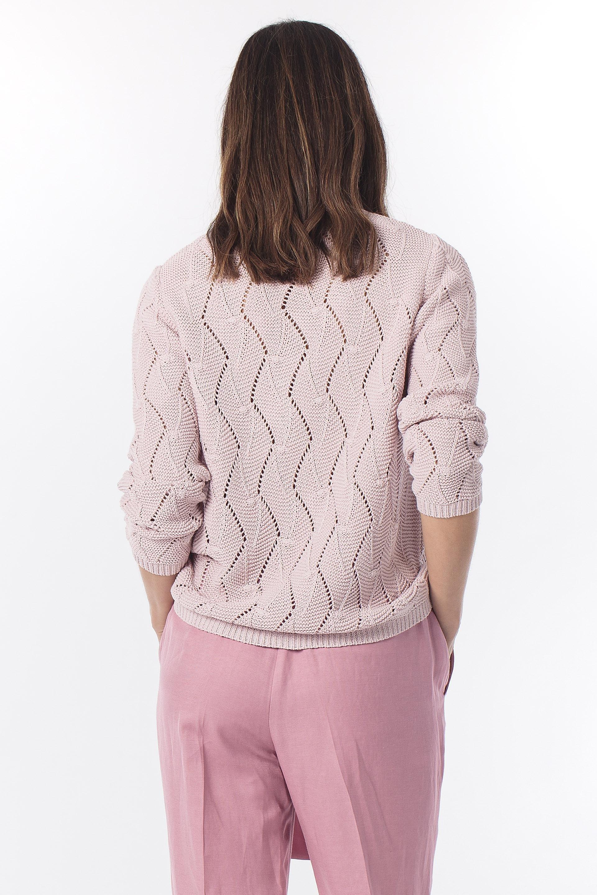 Pink Openwork Jacket, 3701_112, large image number 2