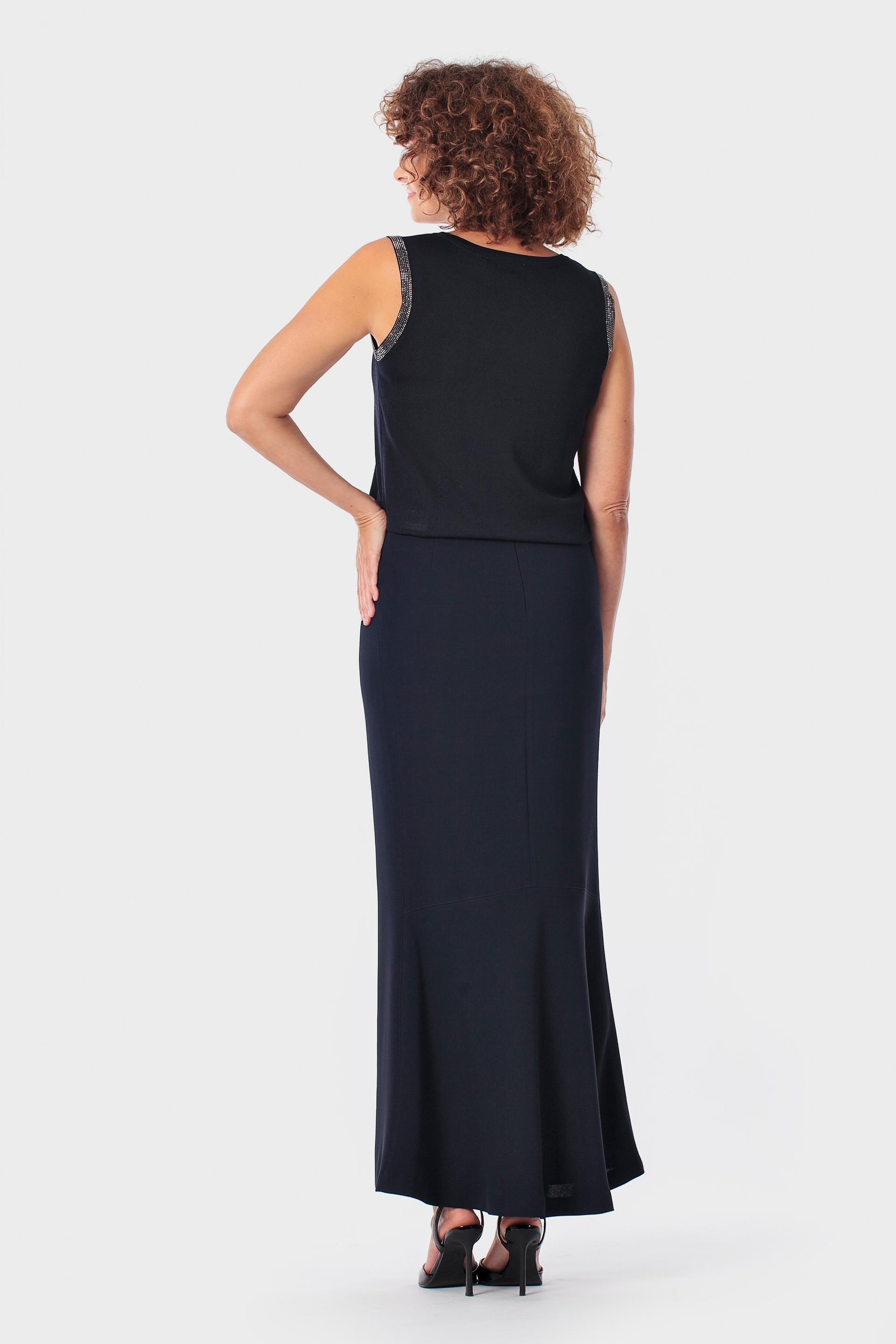 Black Long Skirt, 3701_104, large image number 4