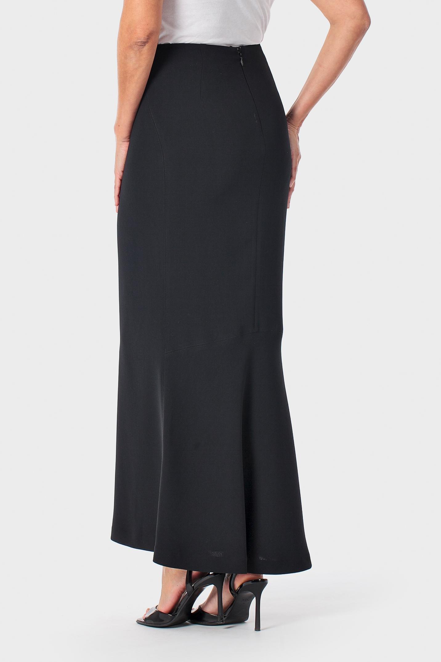 Black Long Skirt, 3701_120, large image number 2