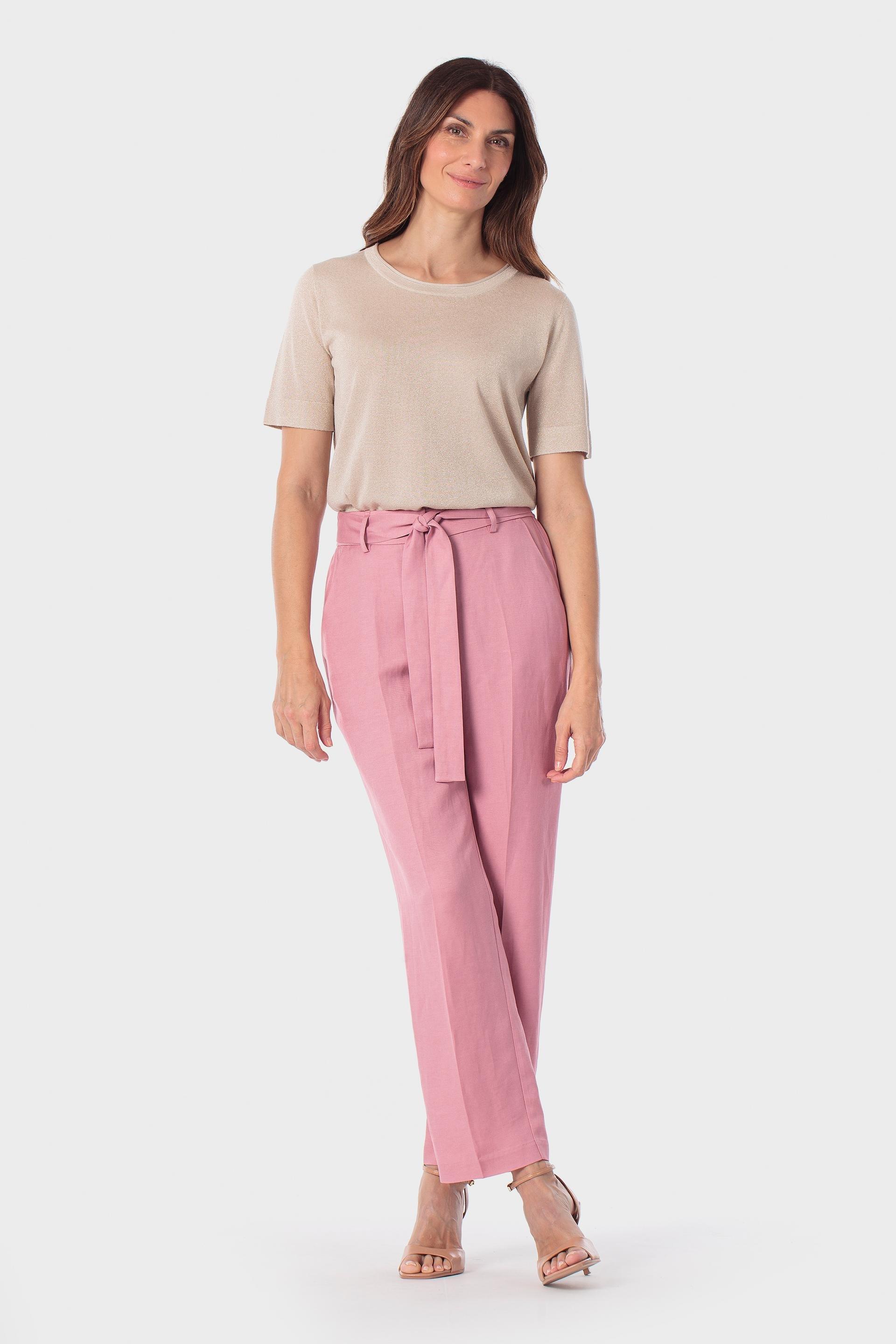 كنزة بيج بخيوط معدنية, Beige, large image number 1