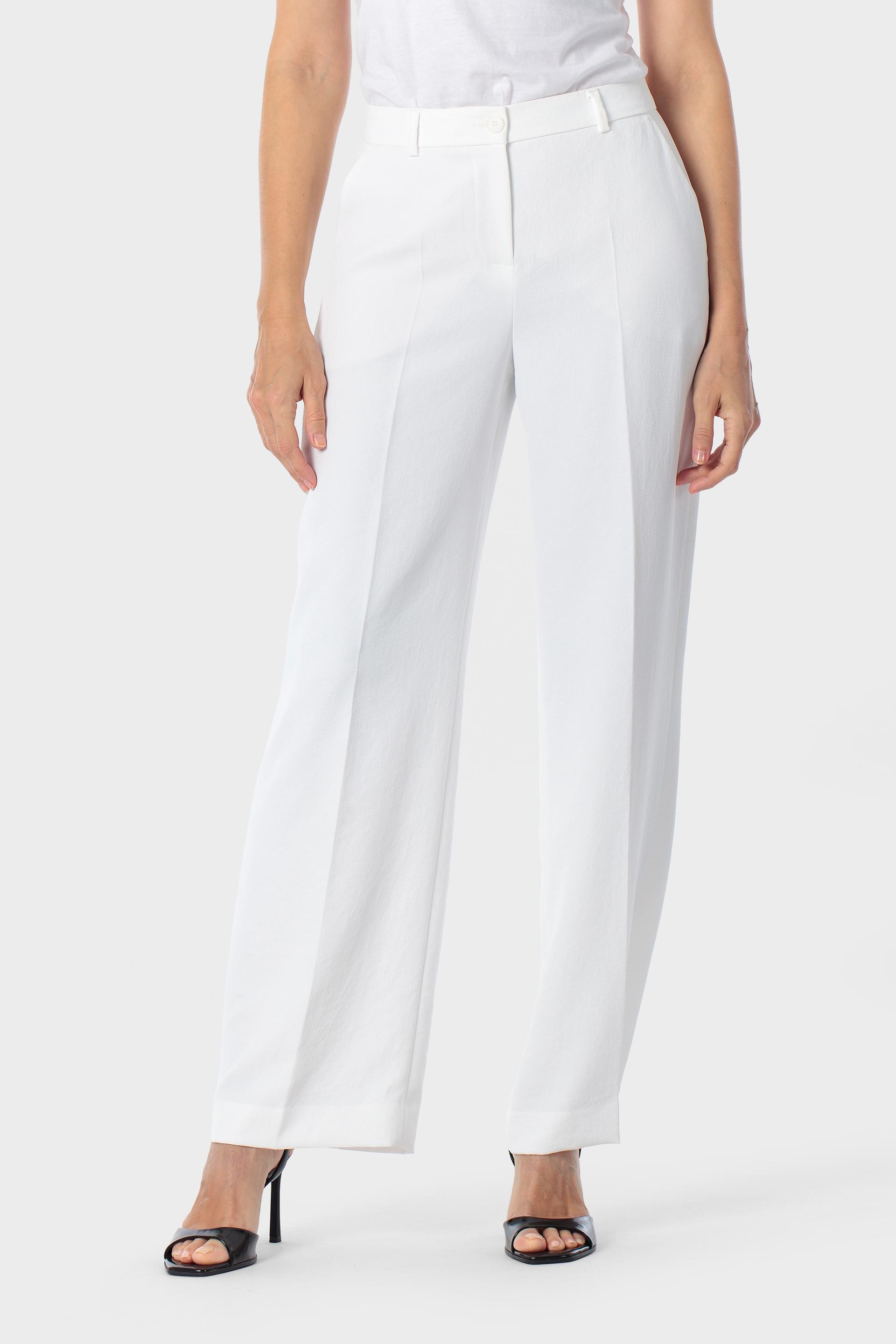 White Wide Trousers, 3701_232, medium