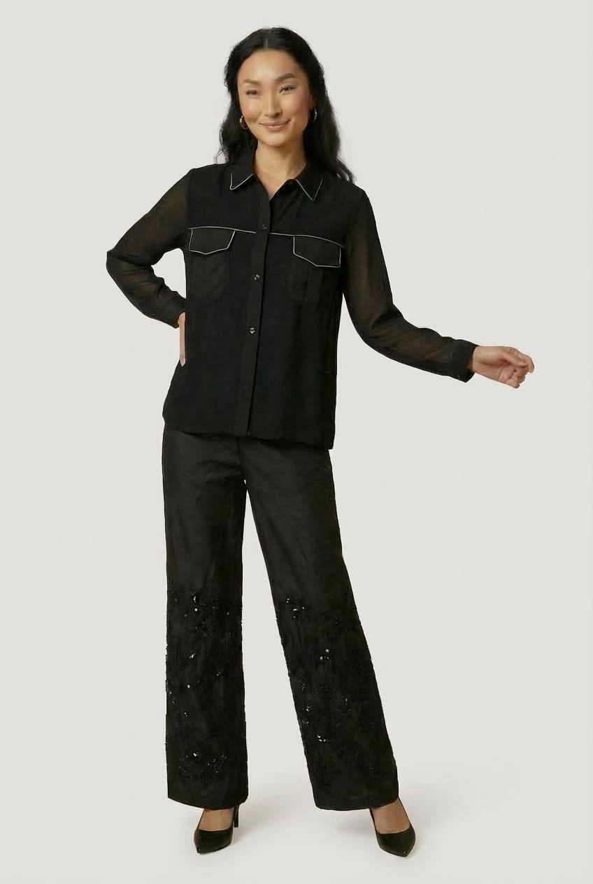 Embellished Wide-Leg Trousers, 3701_120, medium