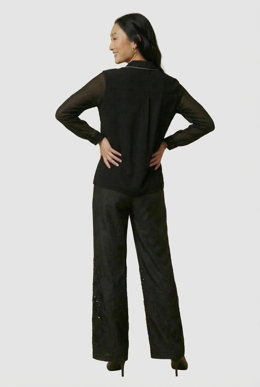 بنطال فانتازي أسود, Black, large image number 1