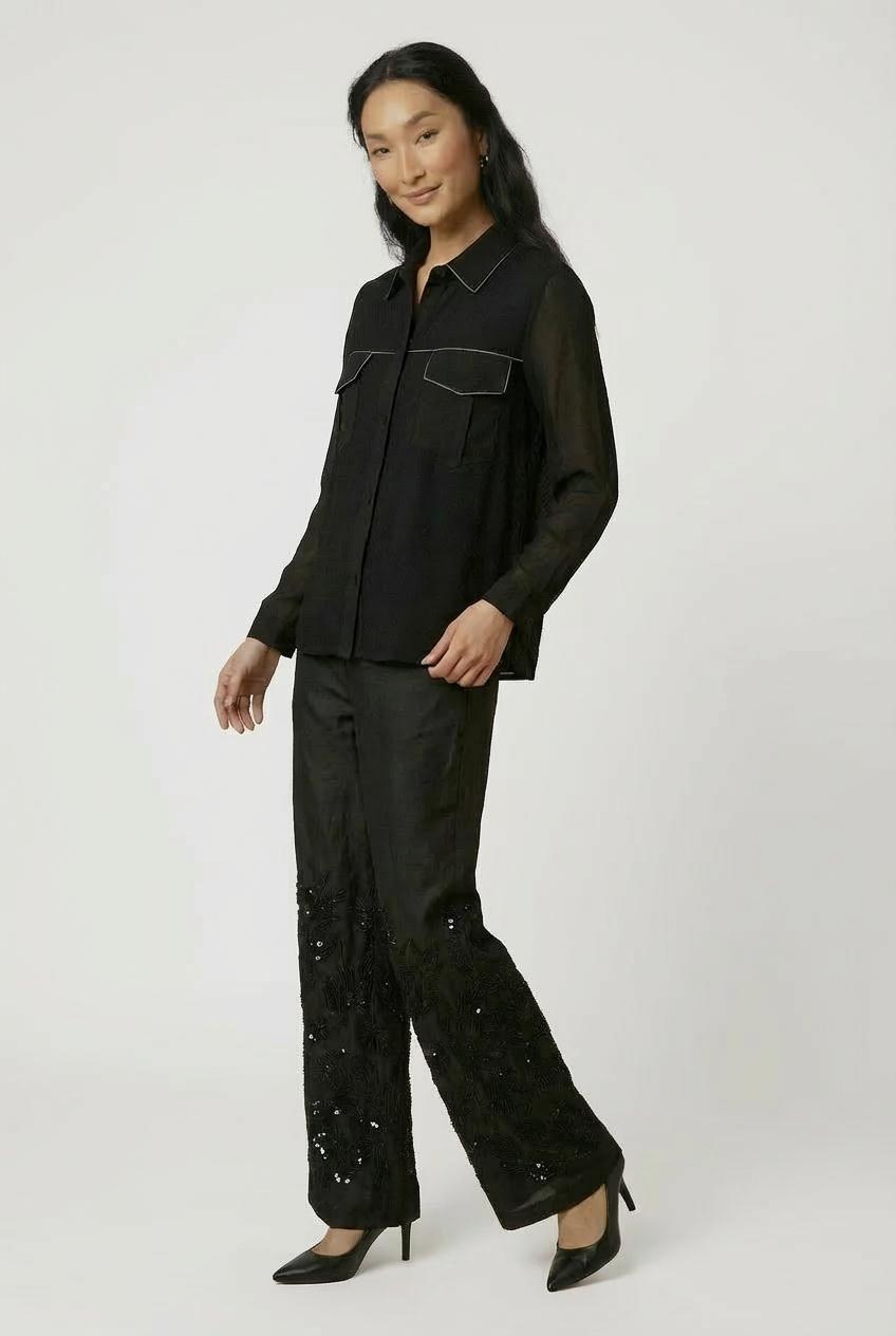 Embellished Wide-Leg Trousers, 3701_120, medium