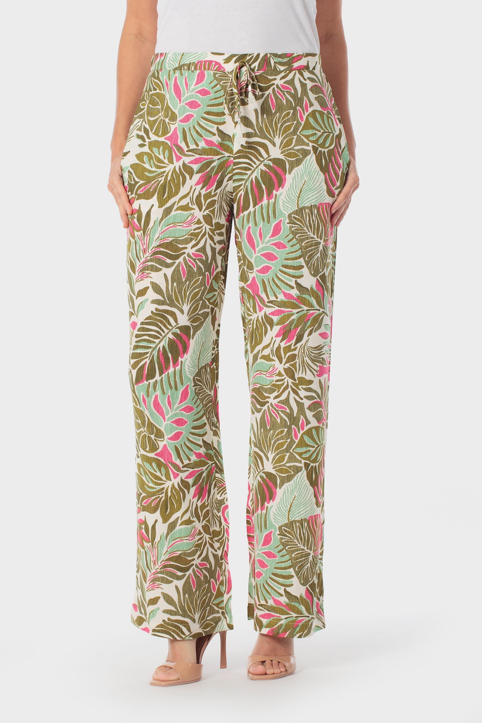 Green Palazzo Trousers, Green Safari, large image number 2