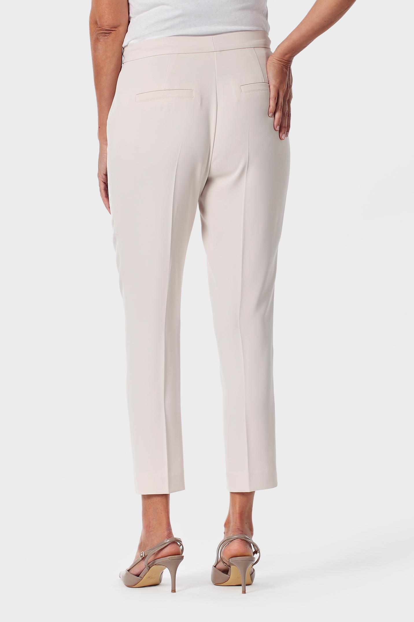 Capri Trousers with Zip and Button Fastening, 3701_126, large image number 3
