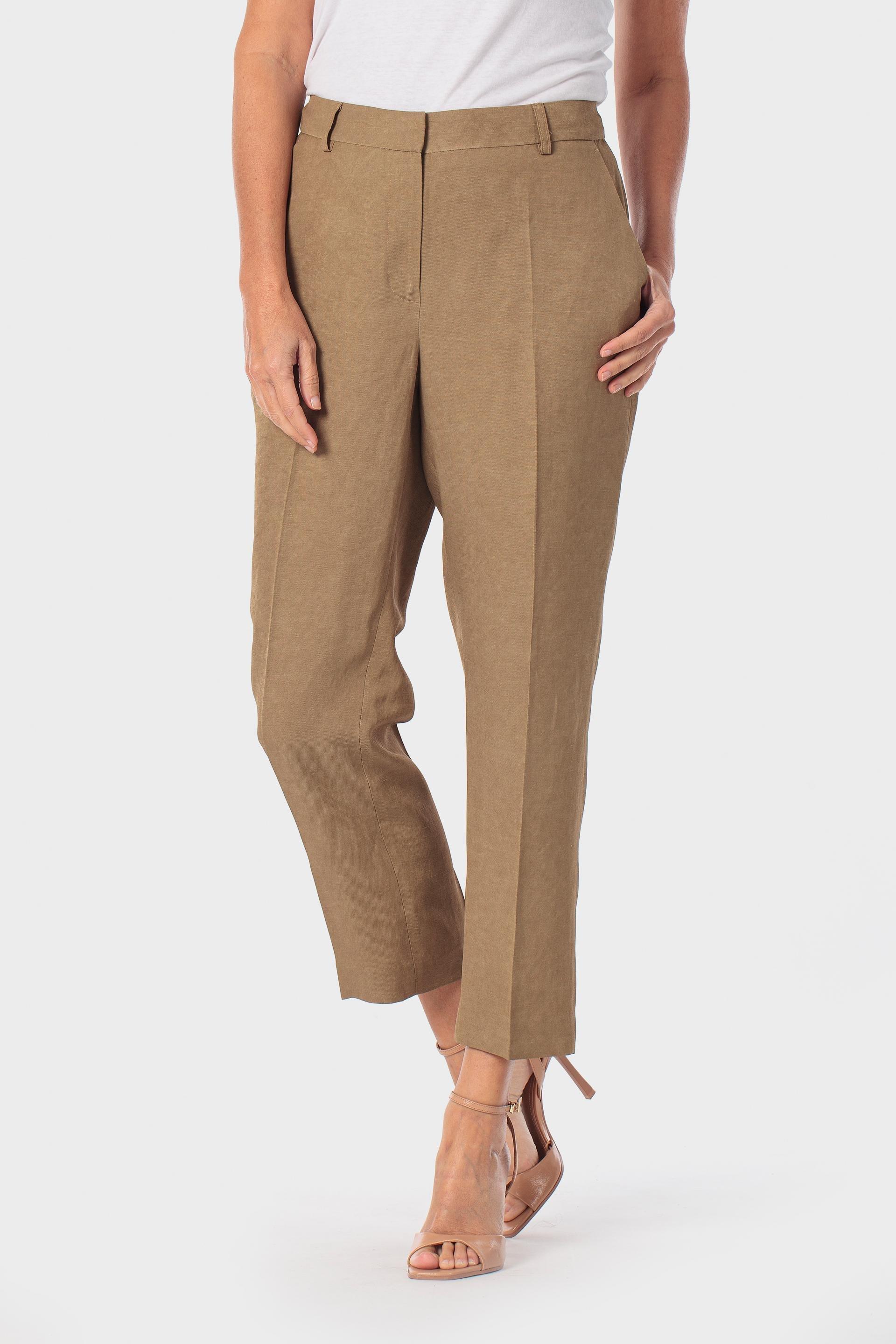 Brown Casual Trousers, Brown, large image number 1
