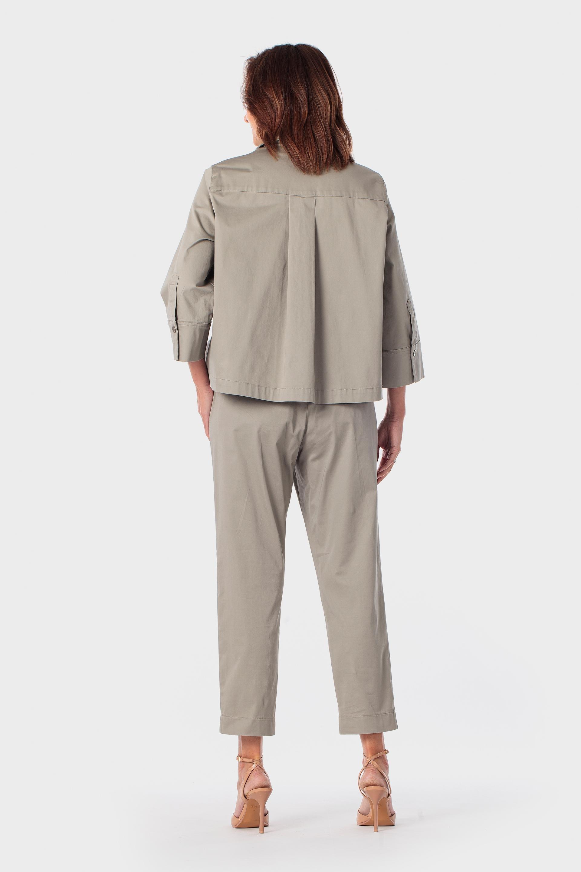 Tailored Cotton Stretch Trousers, 3701_285, large image number 1