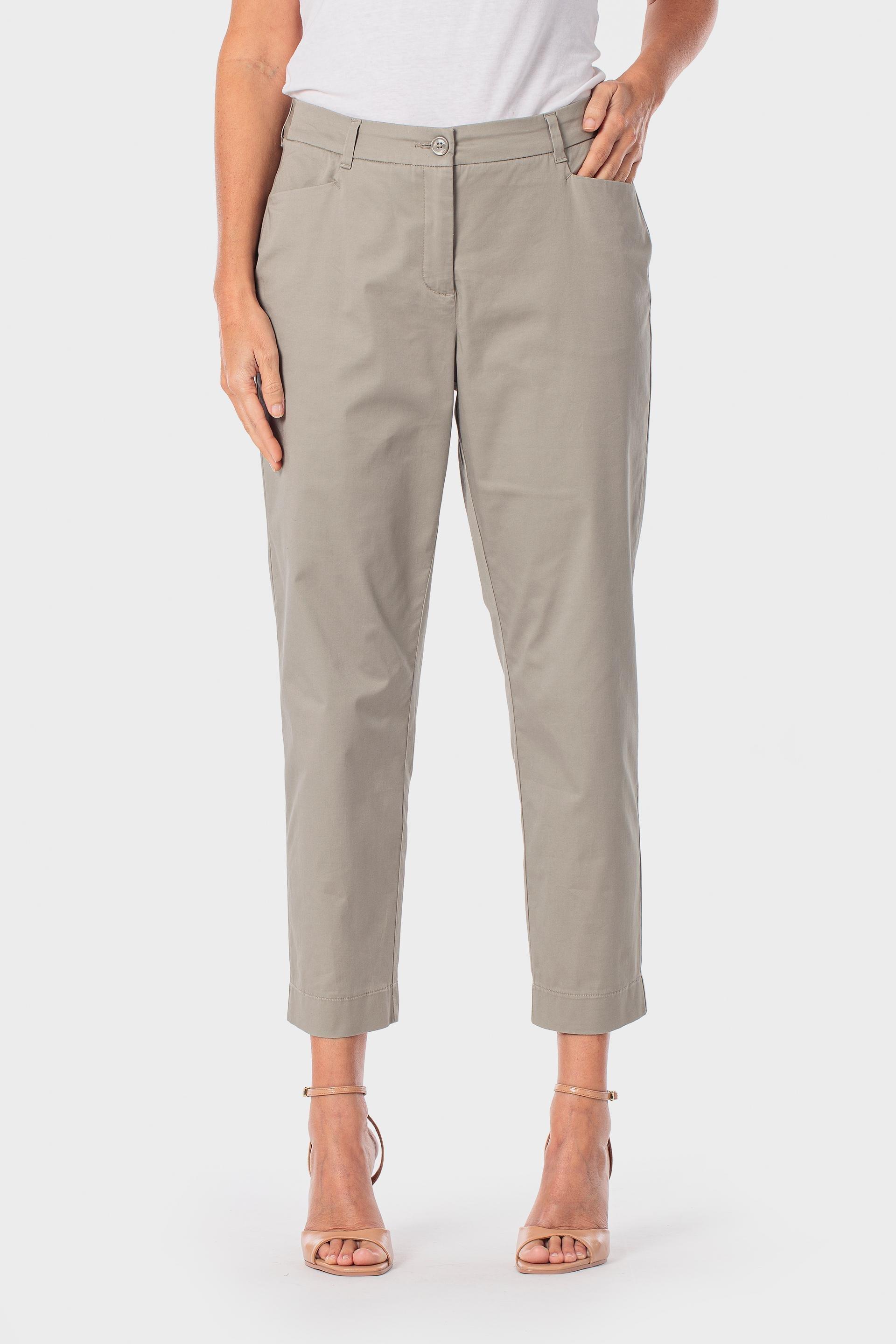 Tailored Cotton Stretch Trousers, 3701_285, large image number 2
