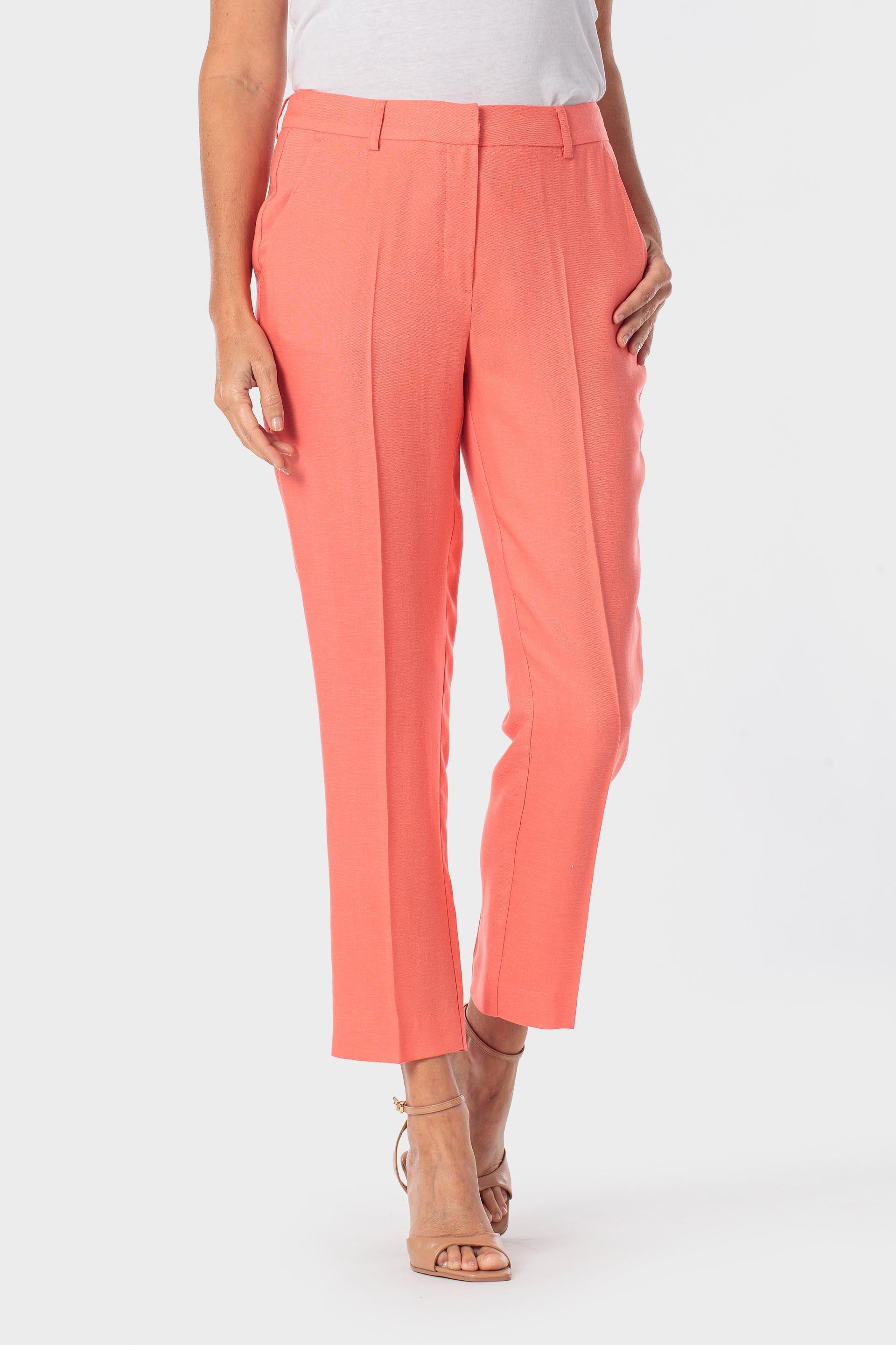 Coral Capri Trousers, 3701_322, medium
