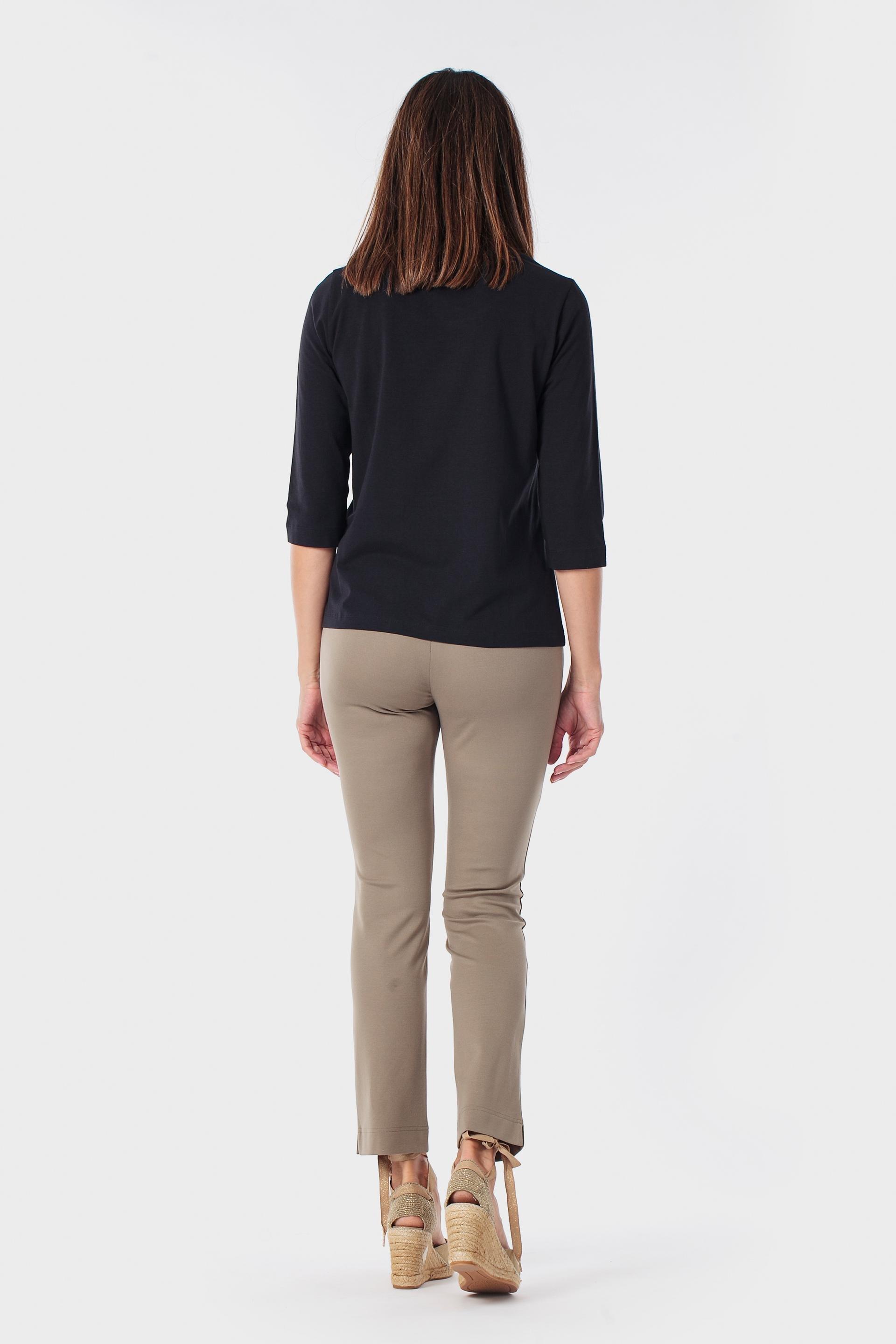 Brown Slim Trousers, 3701_256, large image number 1