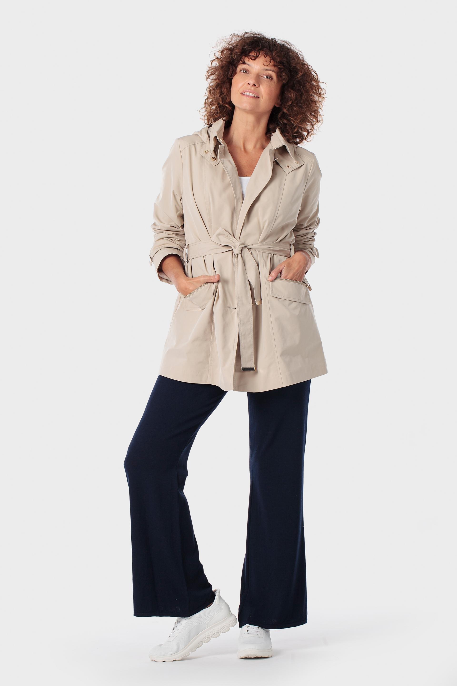 Navy Knitted Trousers, 3701_104, large image number 1