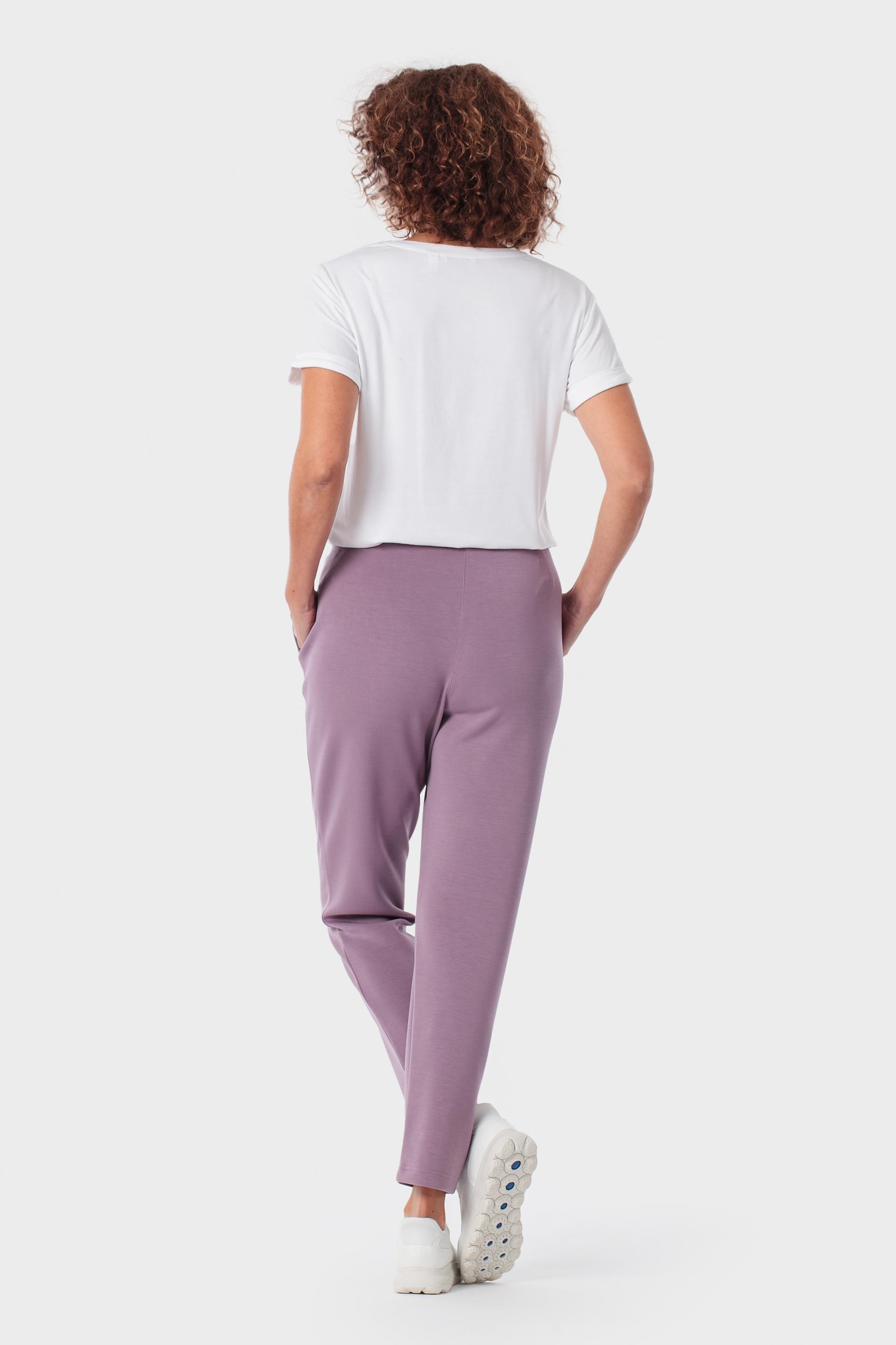 Purple Jogger Trousers, 3701_328, large image number 3