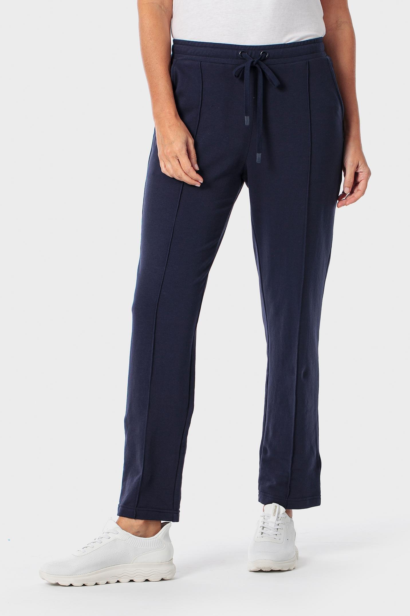 Navy Comfy Trousers, 3701_104, large image number 2