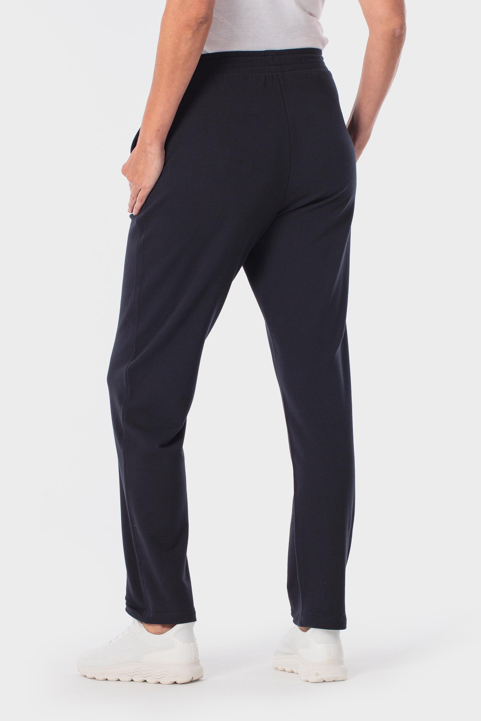 Navy Casual Trousers, 3701_104, large image number 3