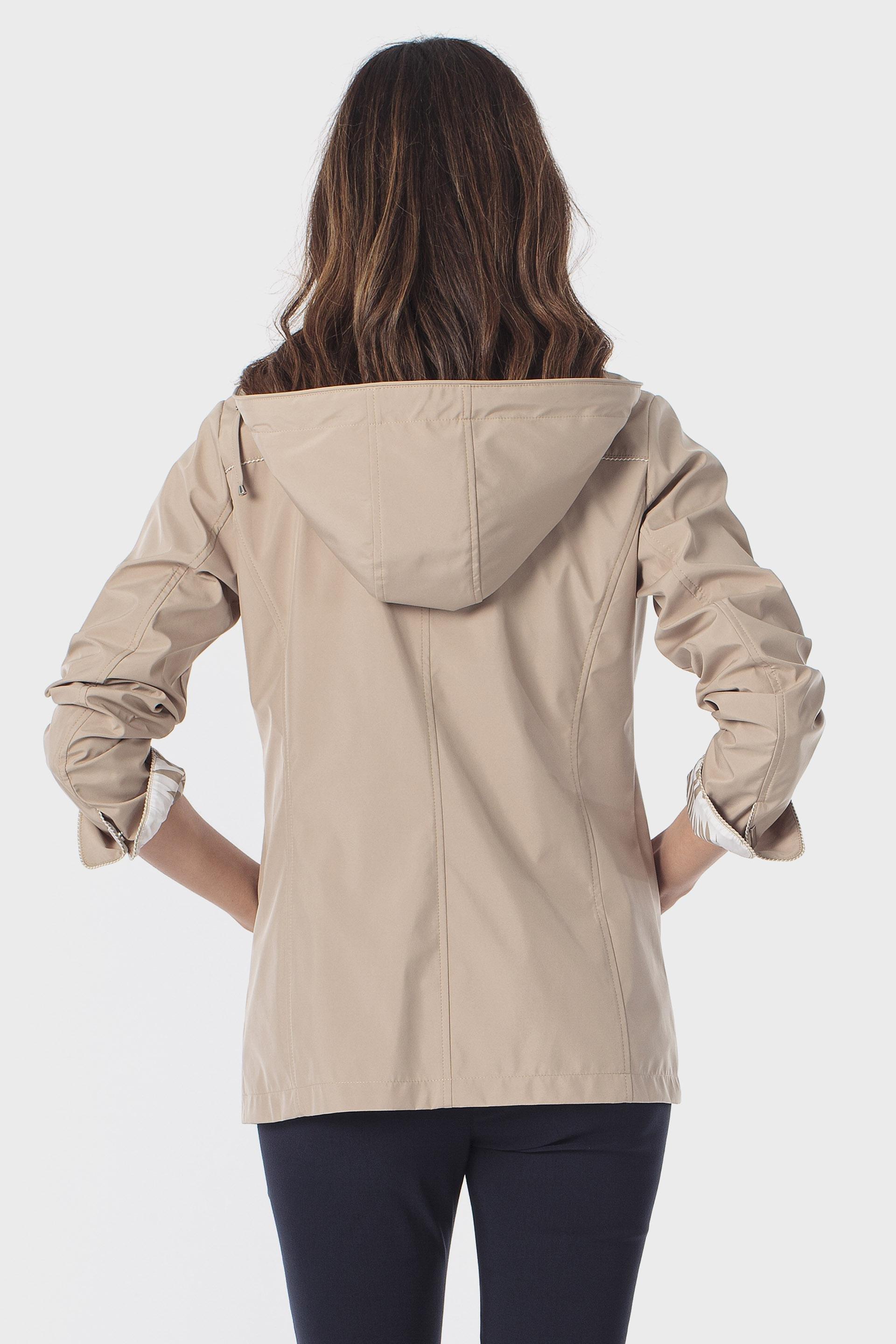 Beige Reversible Parka, Beige, large image number 3